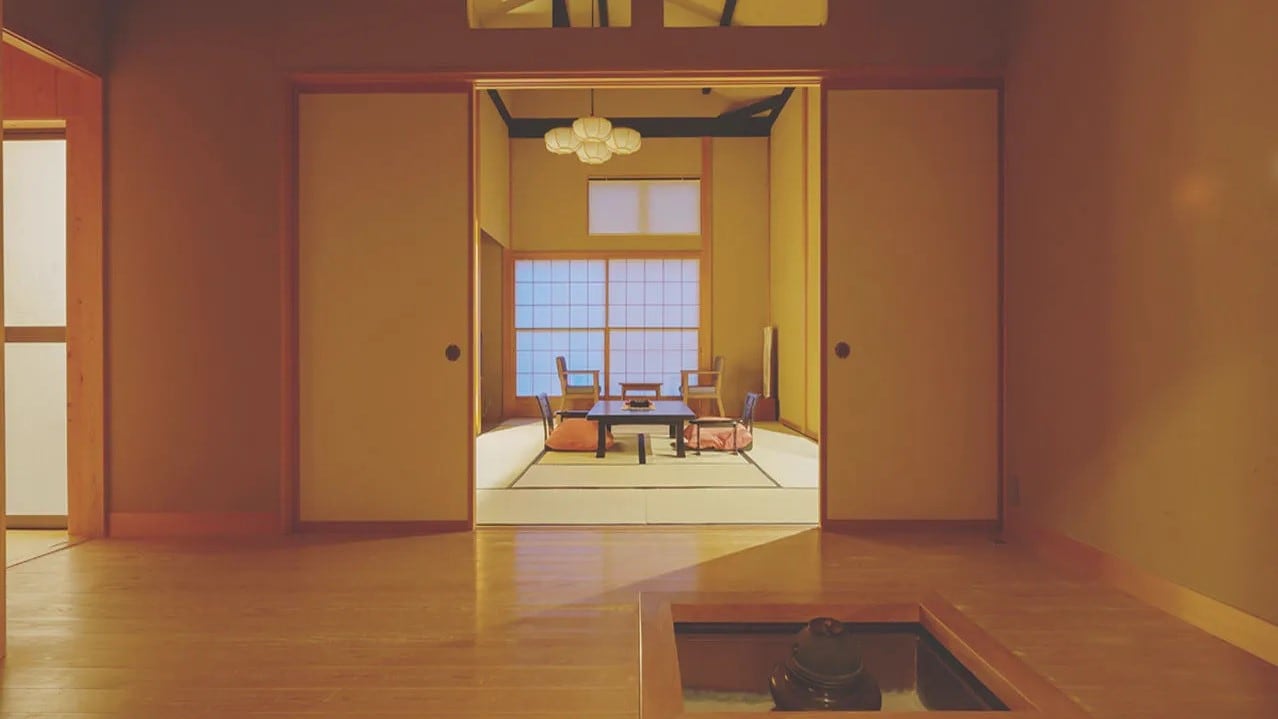 Largest guest room with open-air bath-Arashiyama