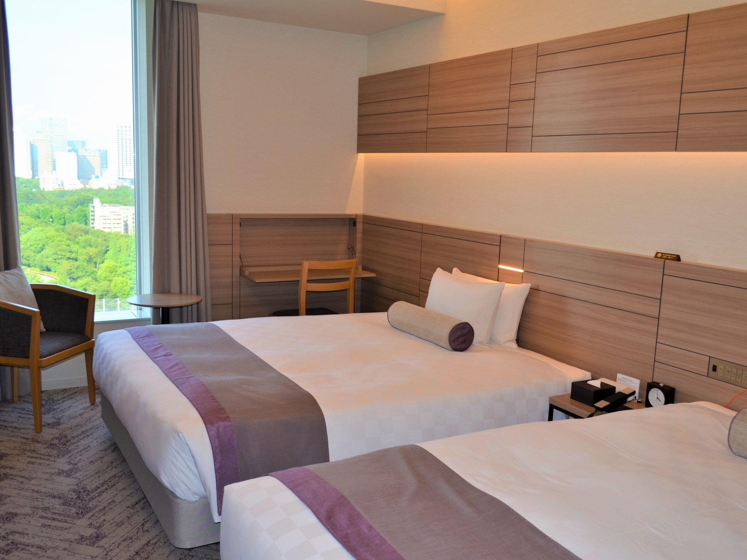 Phòng Deluxe 2 giường đơn lớn