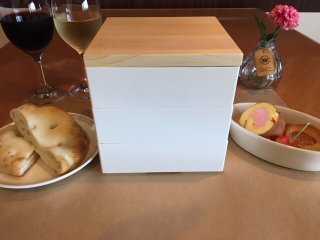 Dinner delivered to your room