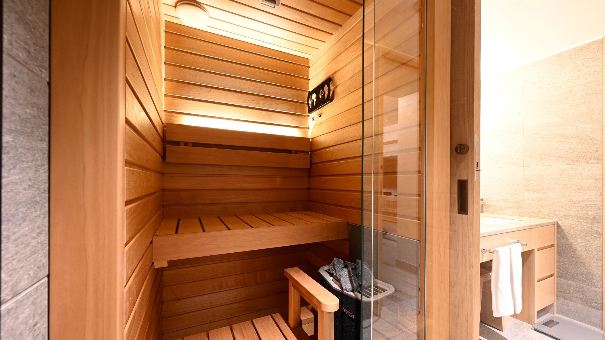 Celebrity Suite Sauna Image
