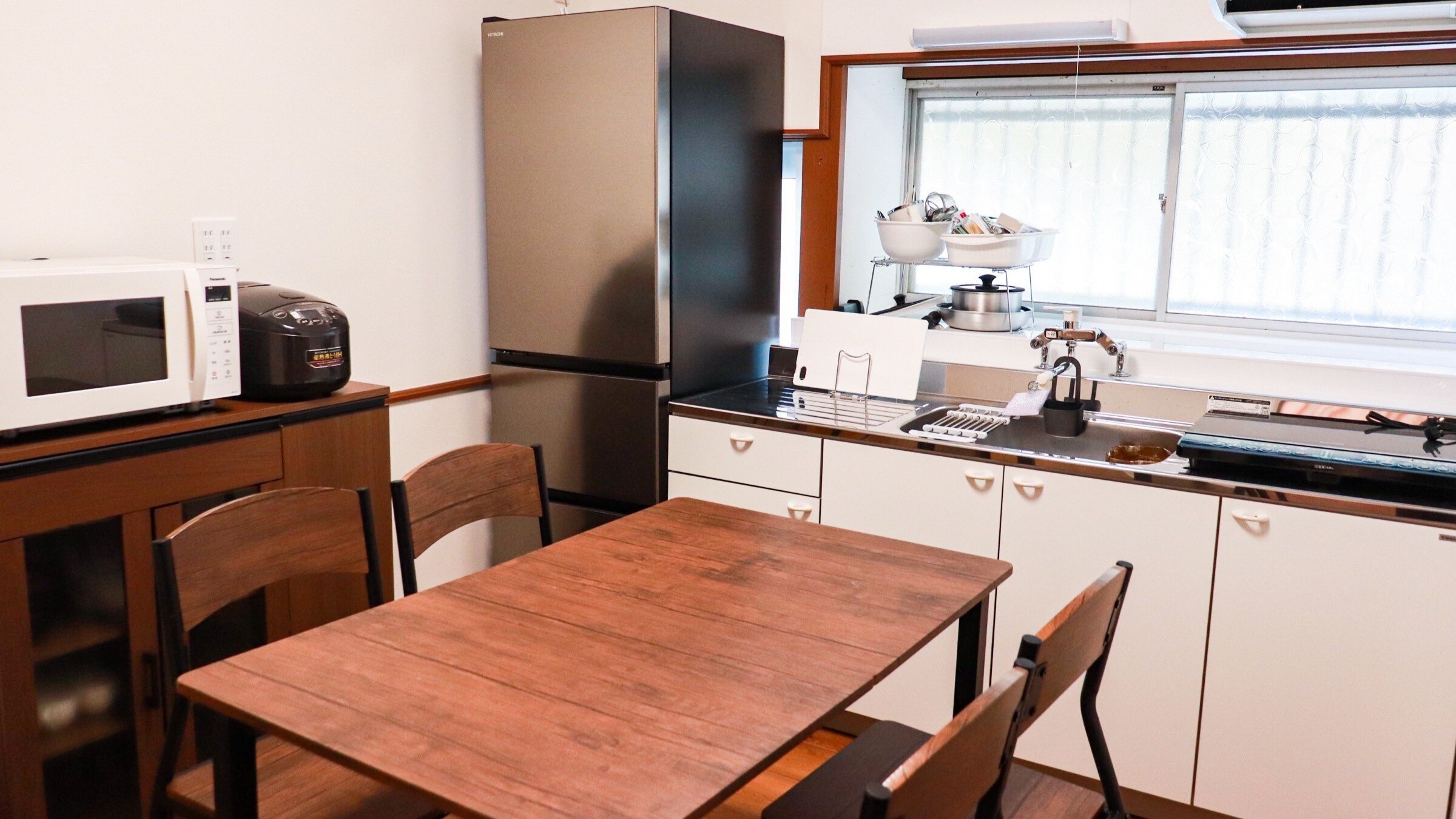 [Dining kitchen] A space where you can cook your own meals