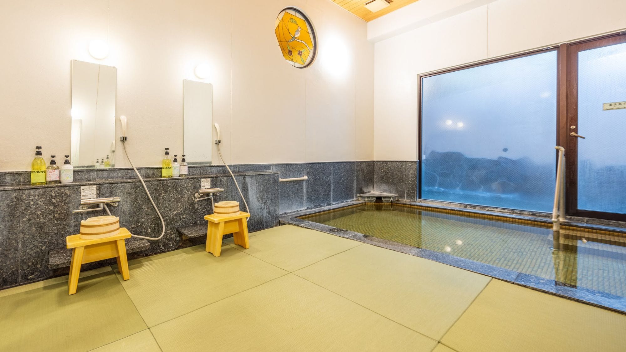 Large communal bath