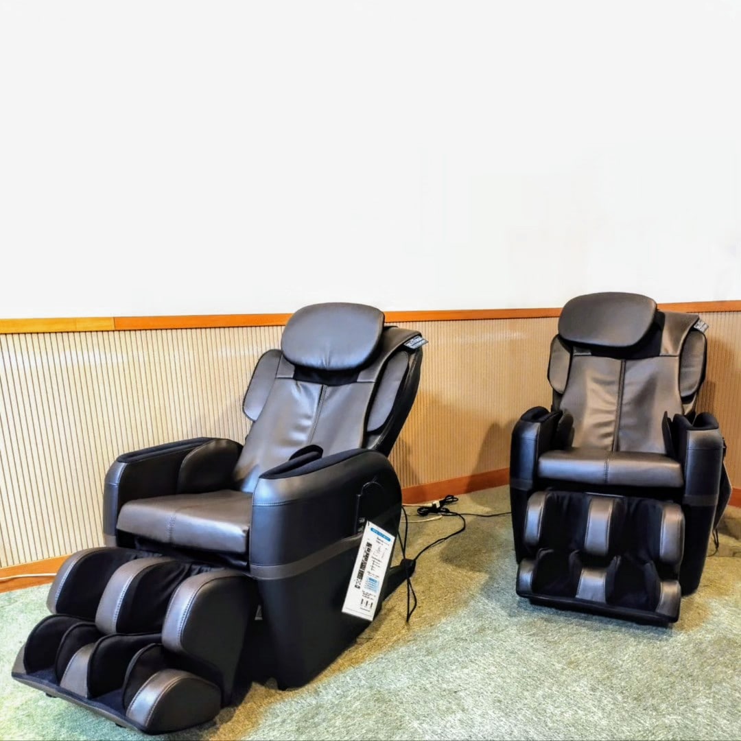 After-bath area [free massage machine]