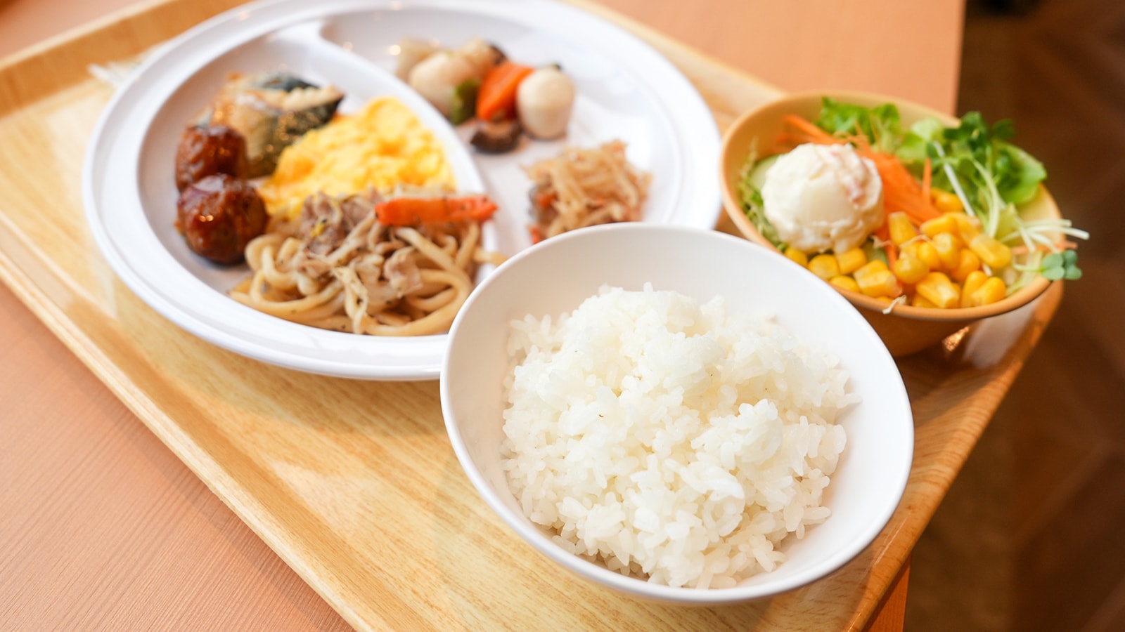 Breakfast buffet