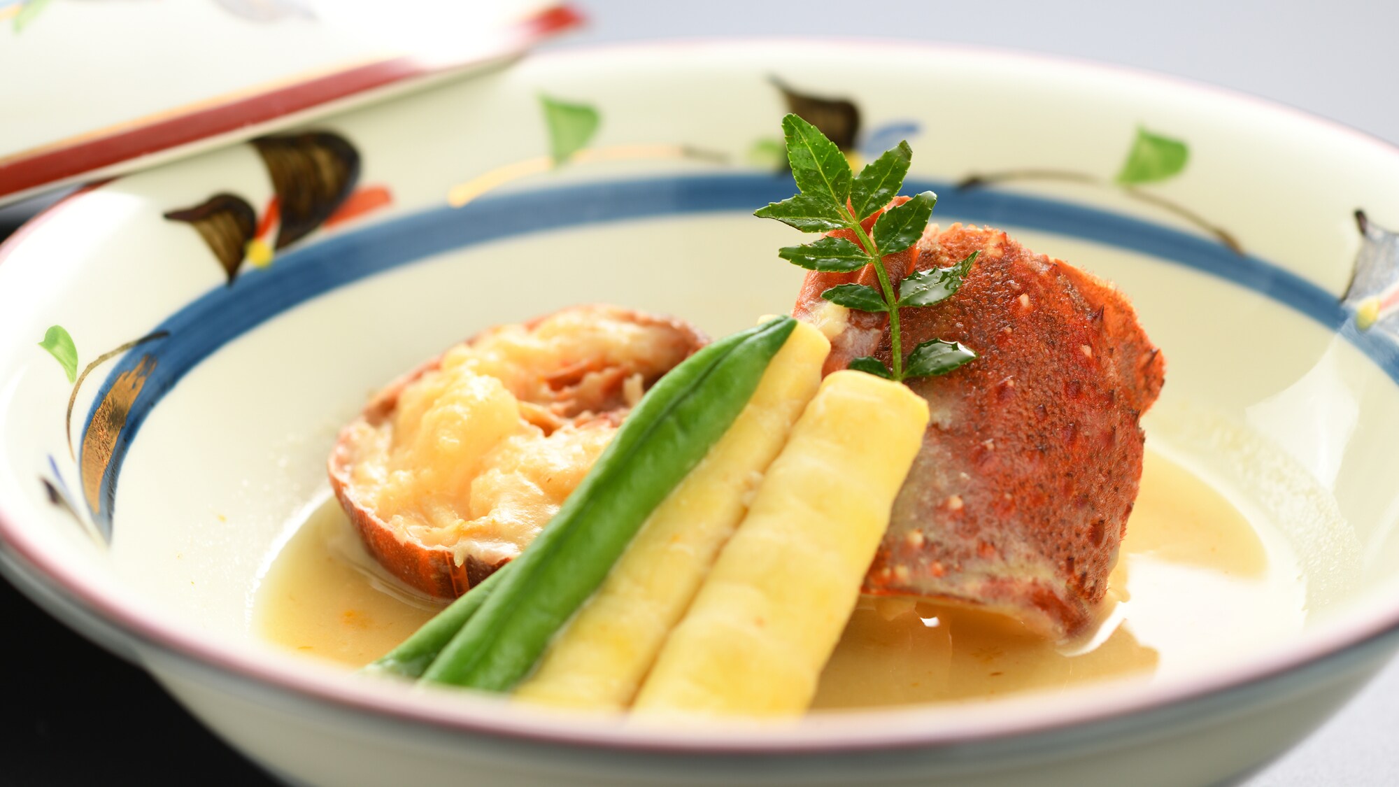 Spiny lobster foot boiled Otori / Delicious set (June-September 2022)