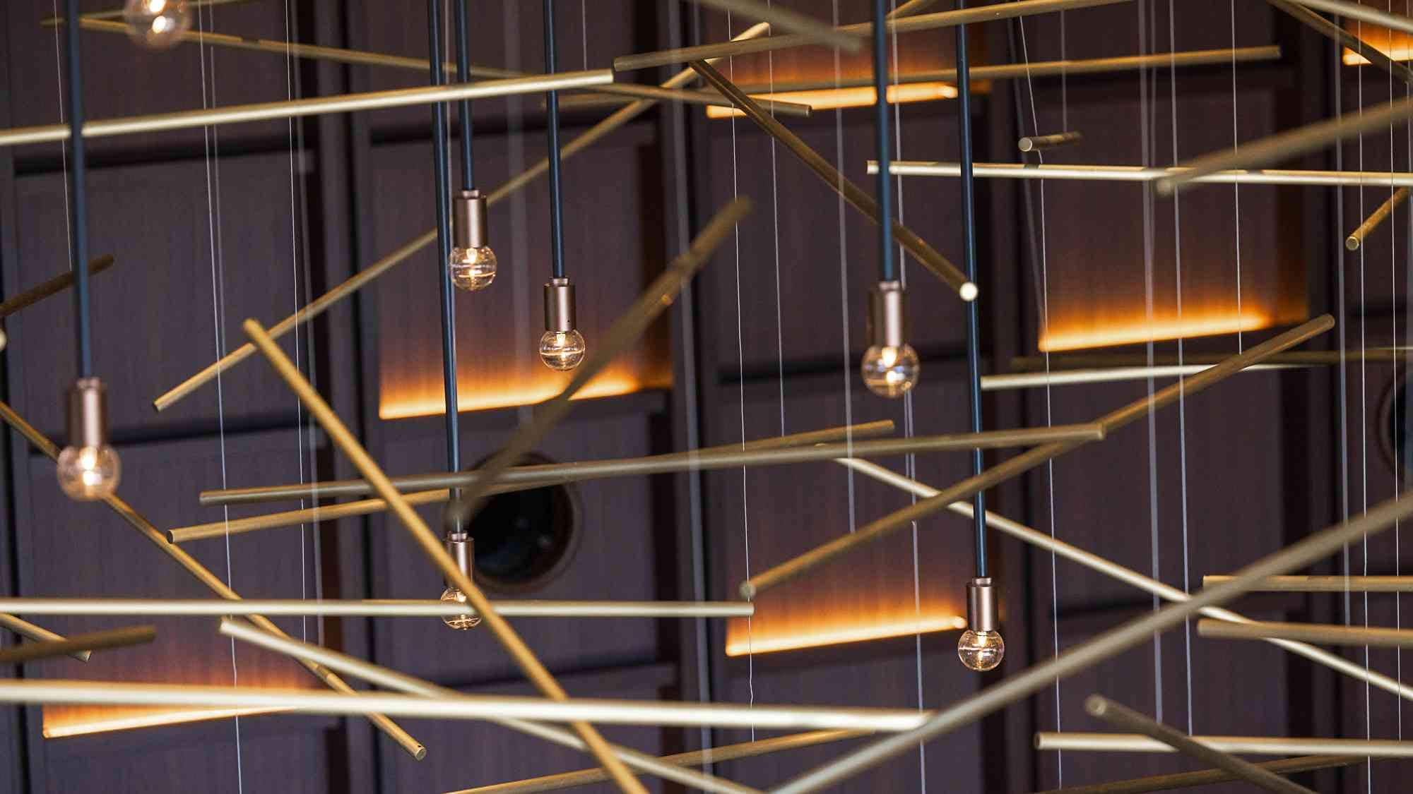 前廳採用獨特的室內設計