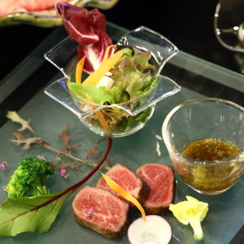 (Early summer) Appetizer: Grilled Japanese Black Beef