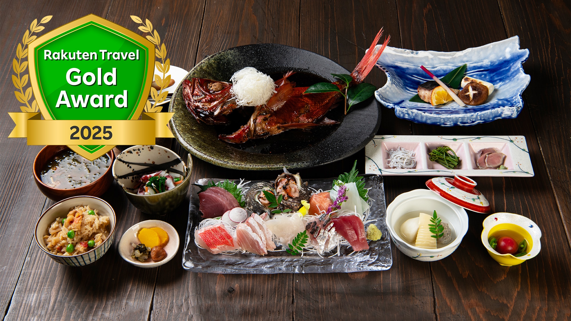 3年連続クチコミ評価全国ランキング1位獲得の金目鯛の煮付けスタンダードコース