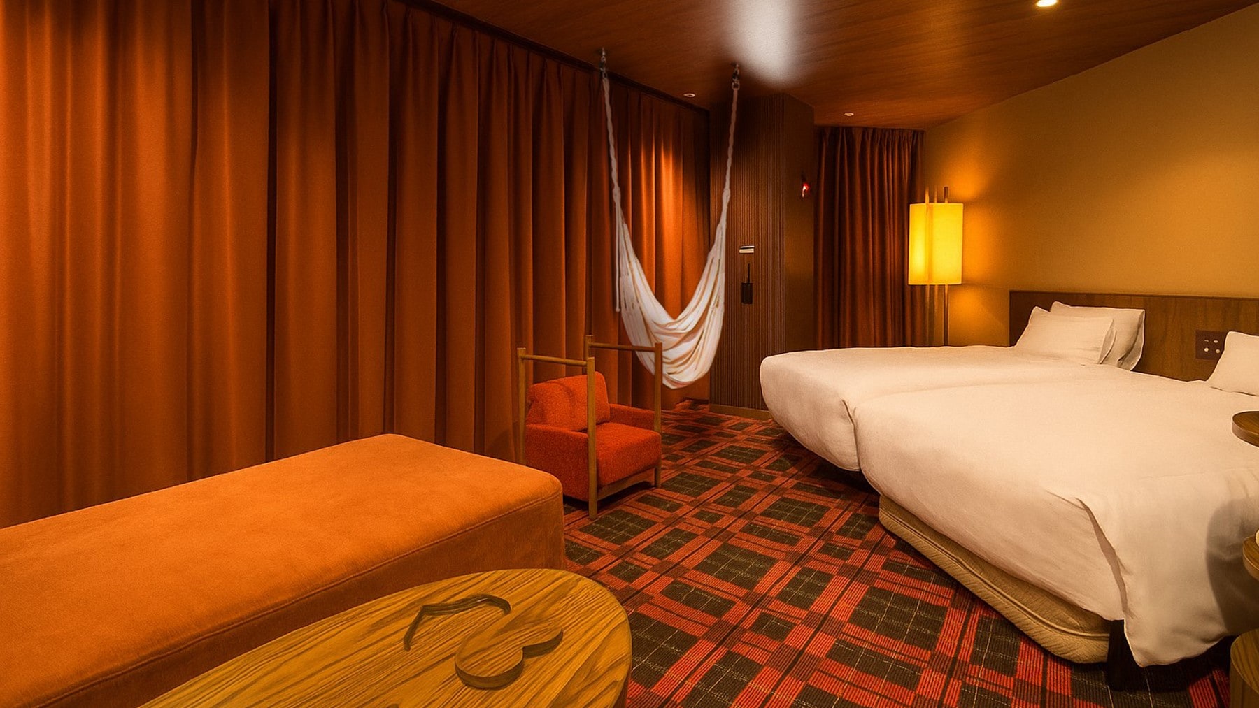 Tòa nhà 2 Phòng câu lạc bộ có võng không hút thuốc (Hướng ra sườn dốc, Tầm nhìn ra sông)