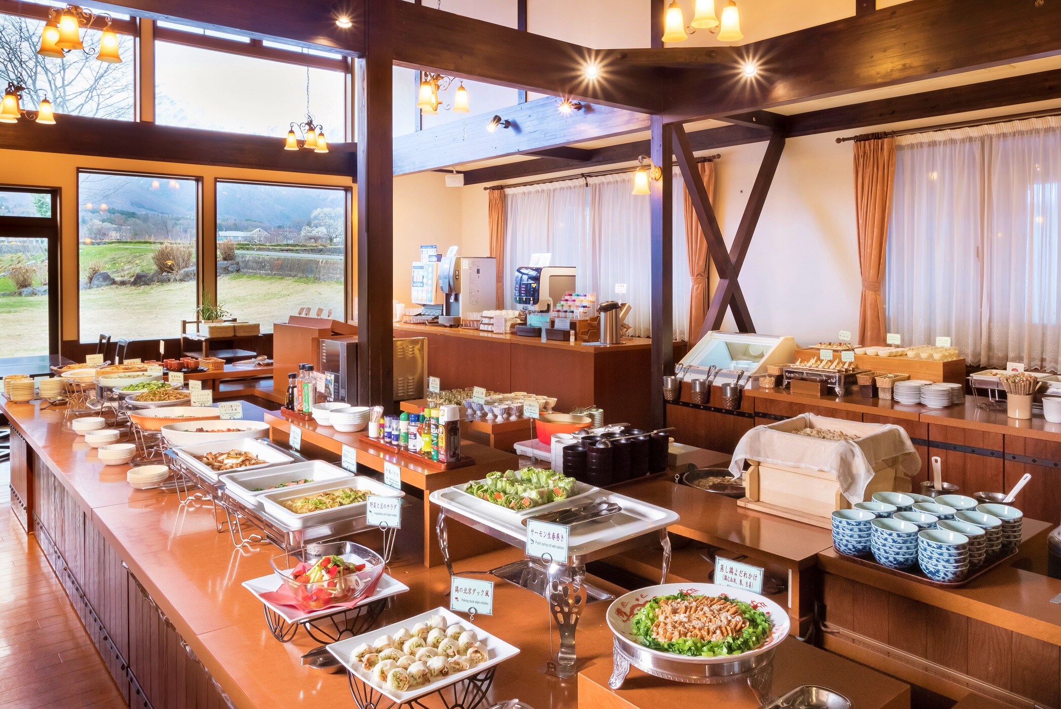 Hình ảnh tiệc buffet tối