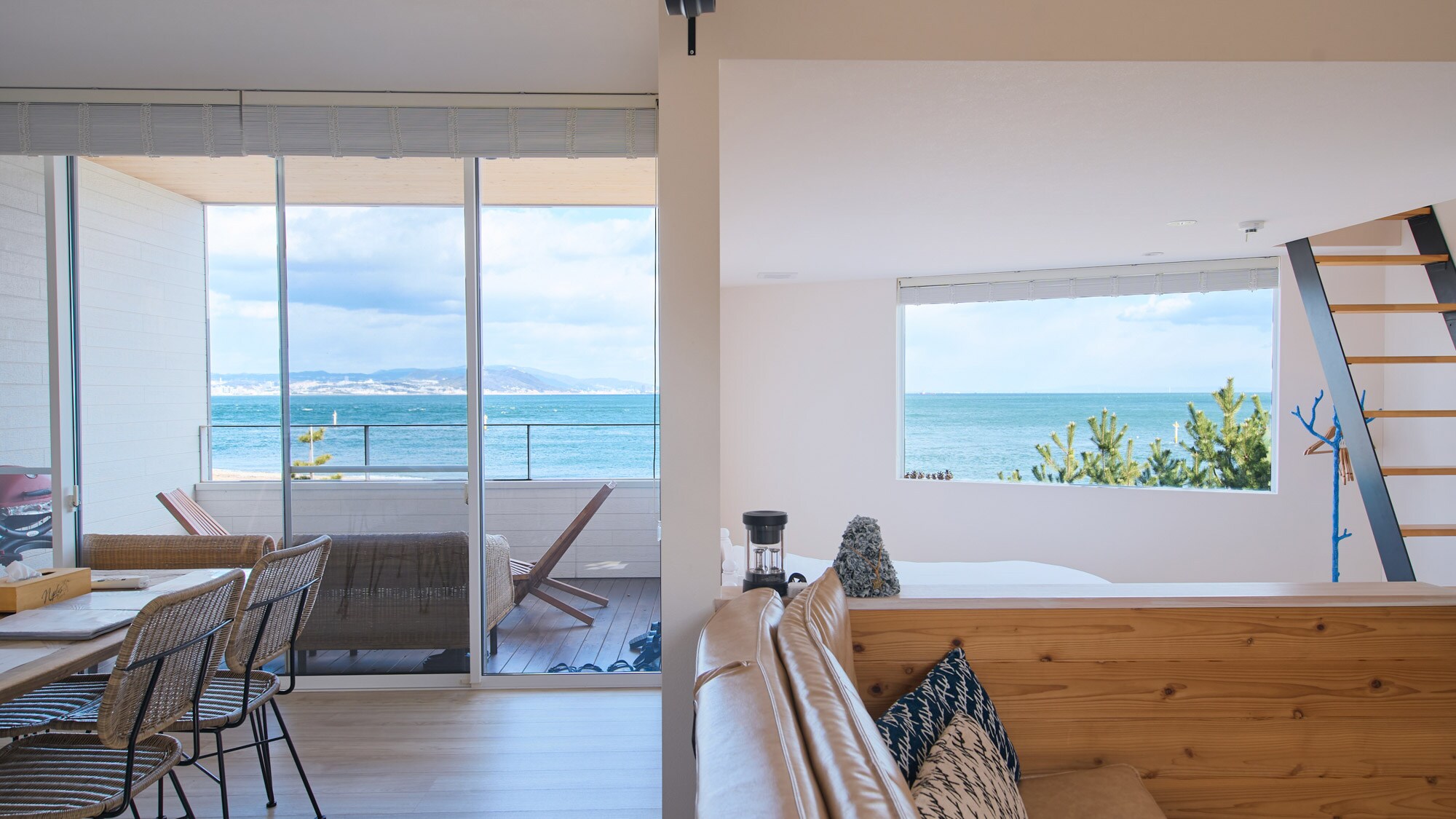 View from inside the room