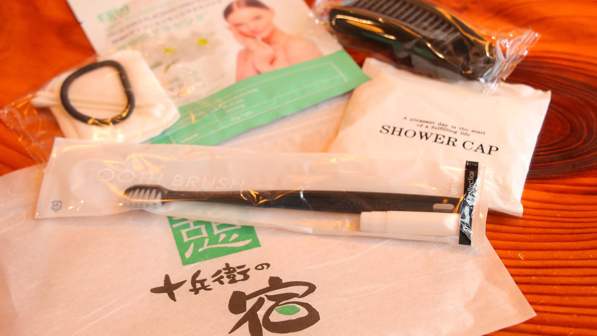 [Example of amenities] Comes with a face pack perfect for women ♪