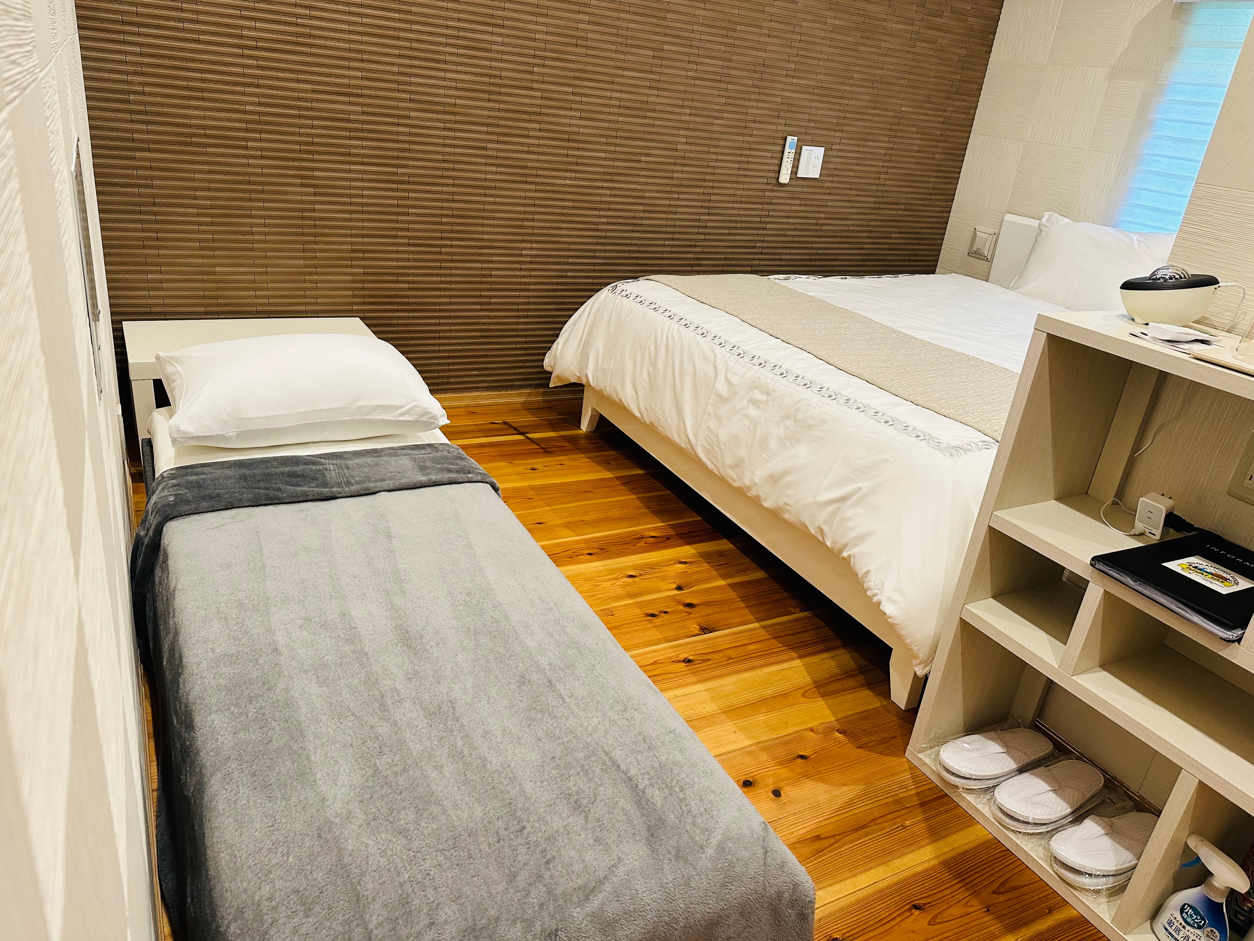 Lodge with extra bed