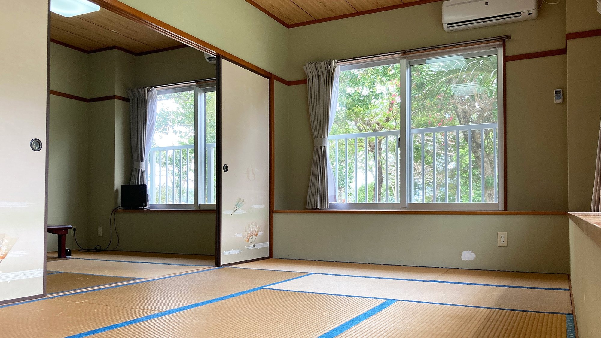 ・ <1F Japanese-style room (15 tatami mats) example> You can see the proud garden from the window.