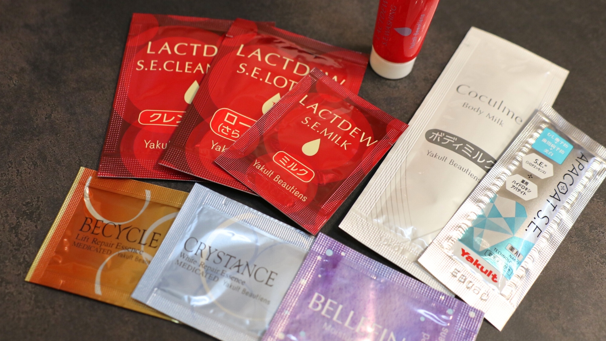 [Amenity Buffet] We provide high-quality Yakult cosmetics.