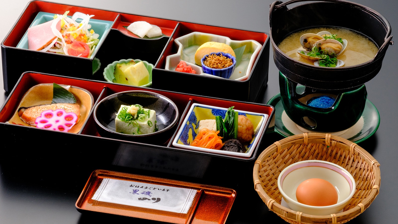 ***Breakfast is a Japanese set menu♪Start your day with hot miso soup!**