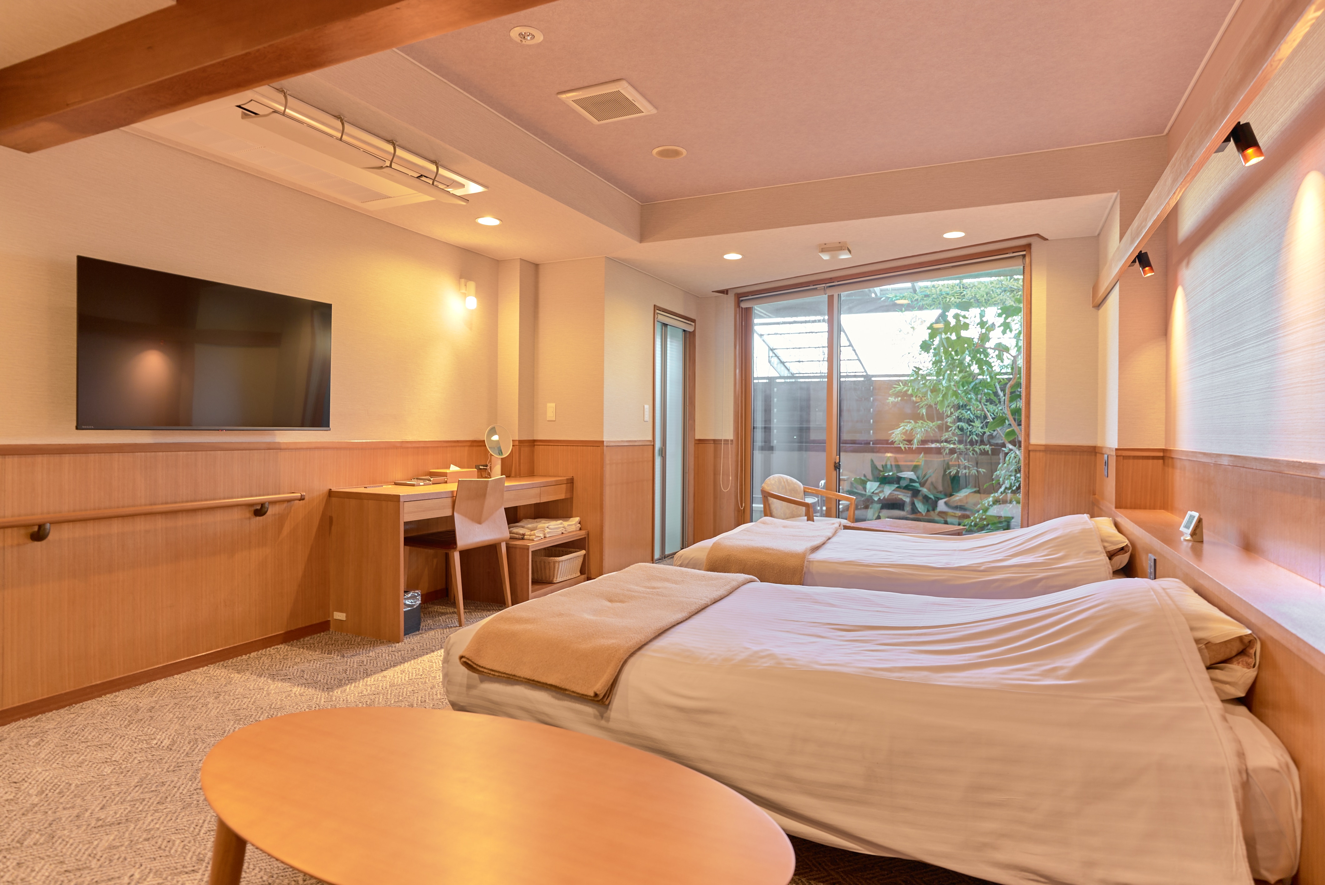 附露天浴池的客房