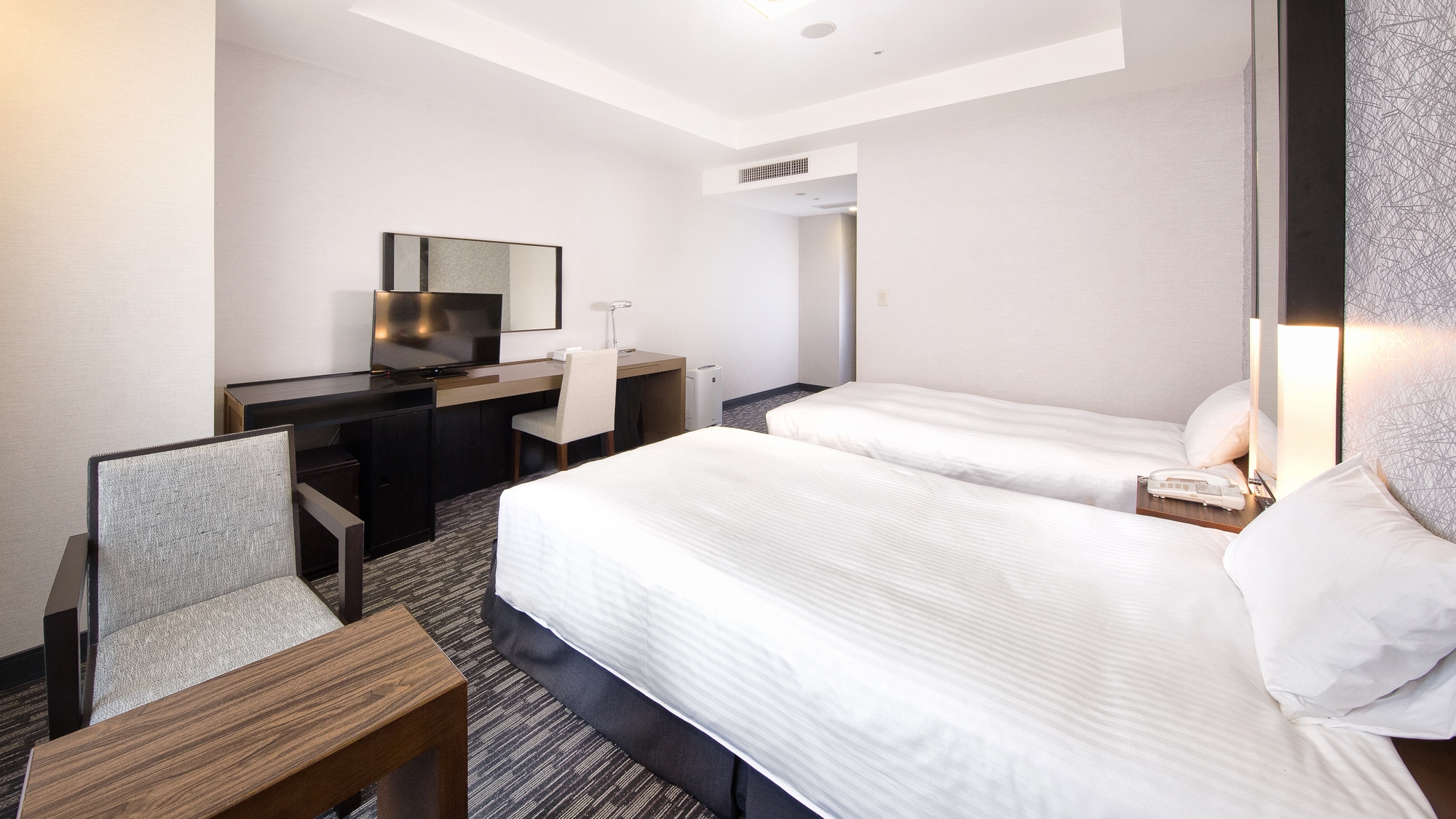 Twin room ◆ (25 square meters) [South building] 4th to 8th floors