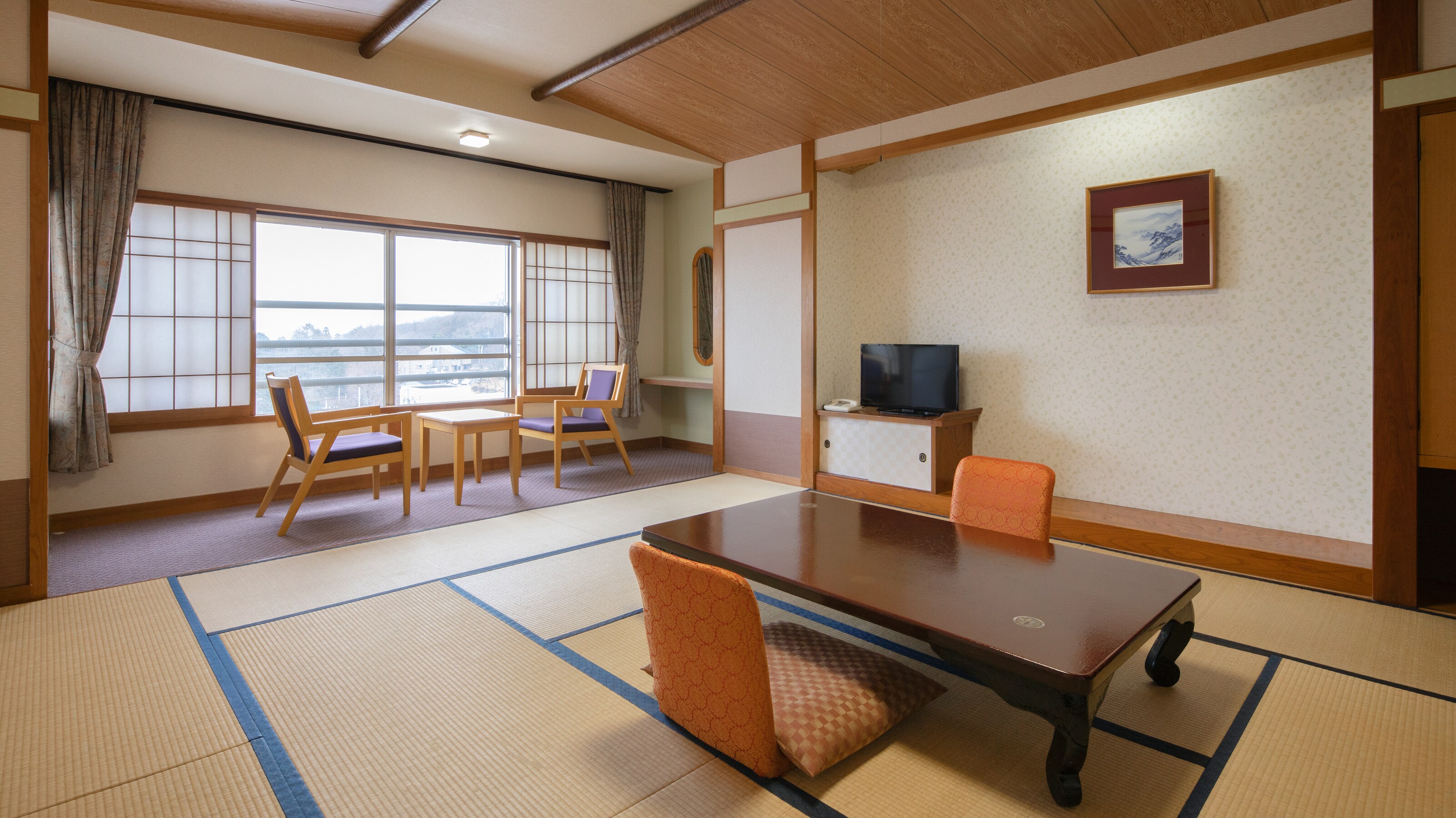 Example of a Japanese-style room (12-15 tatami mats)