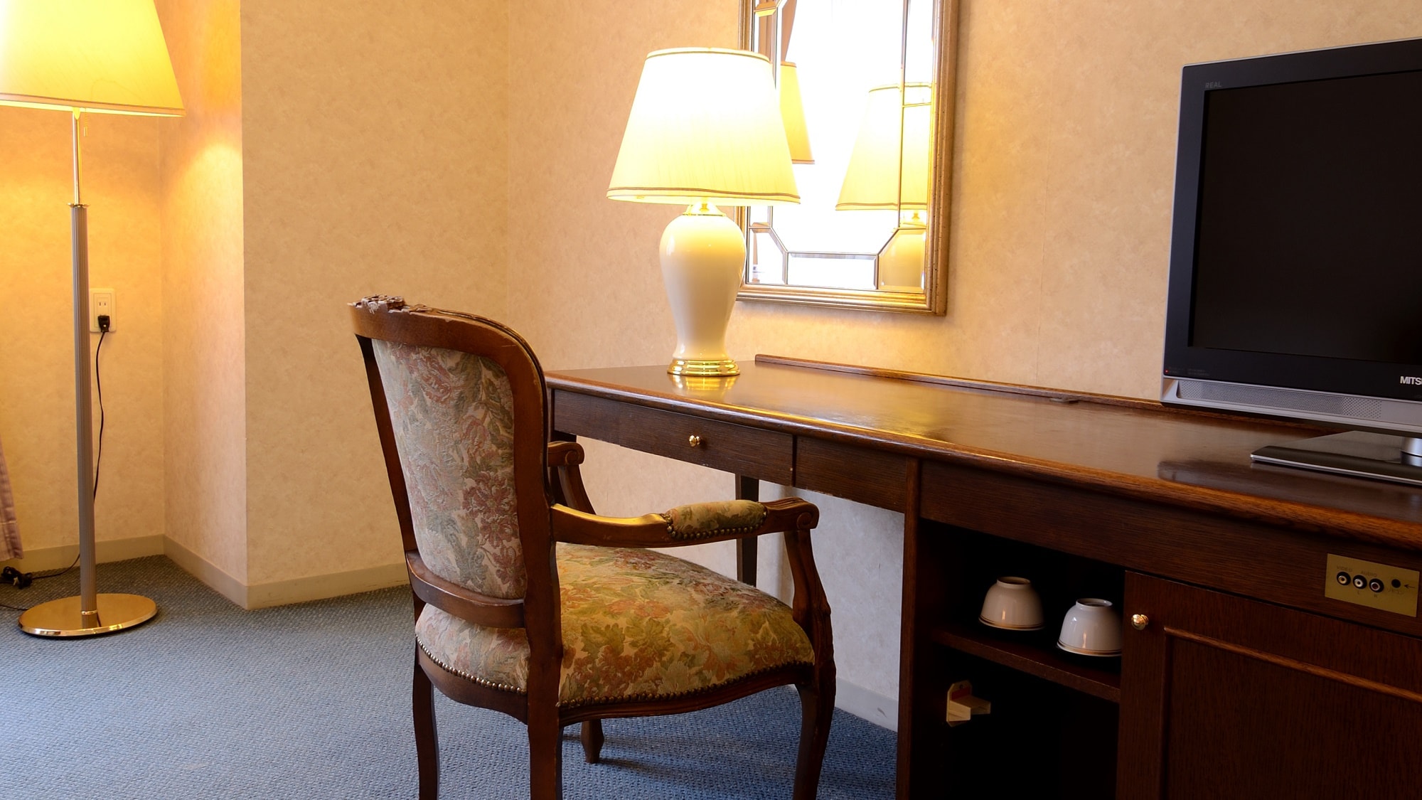 [Western room TWN] This room is popular with women in a spacious space.