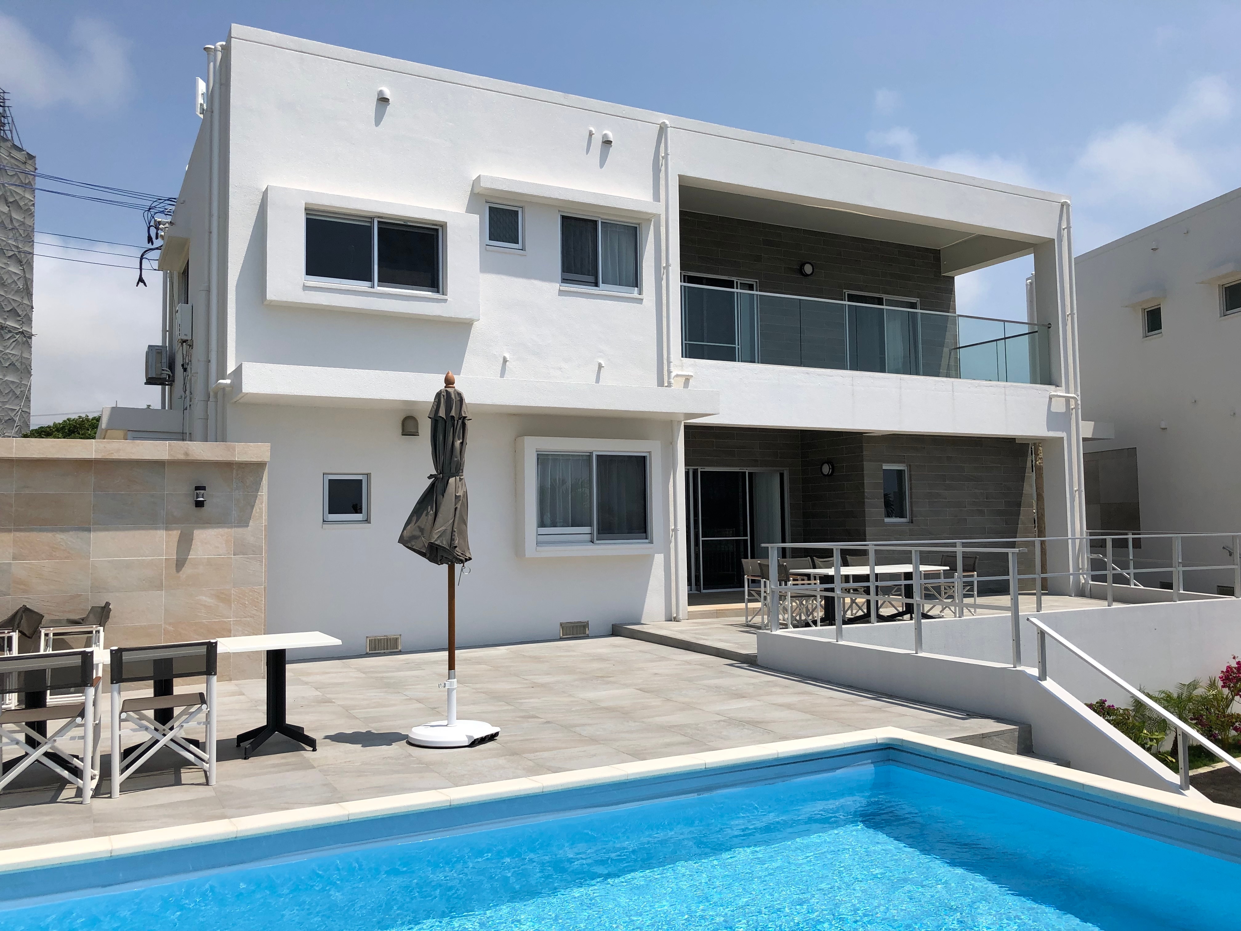 Villa building exterior