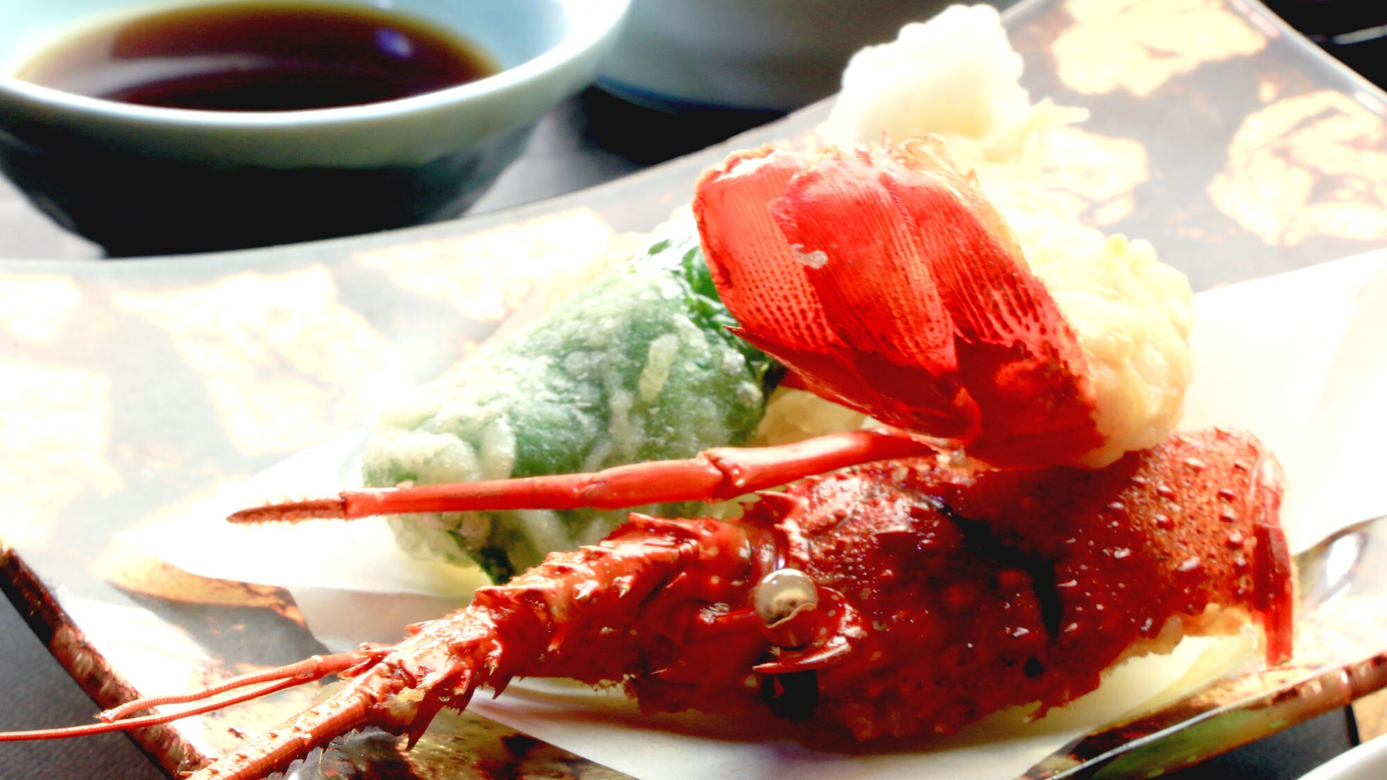 [Example of dish] Lobster tempura