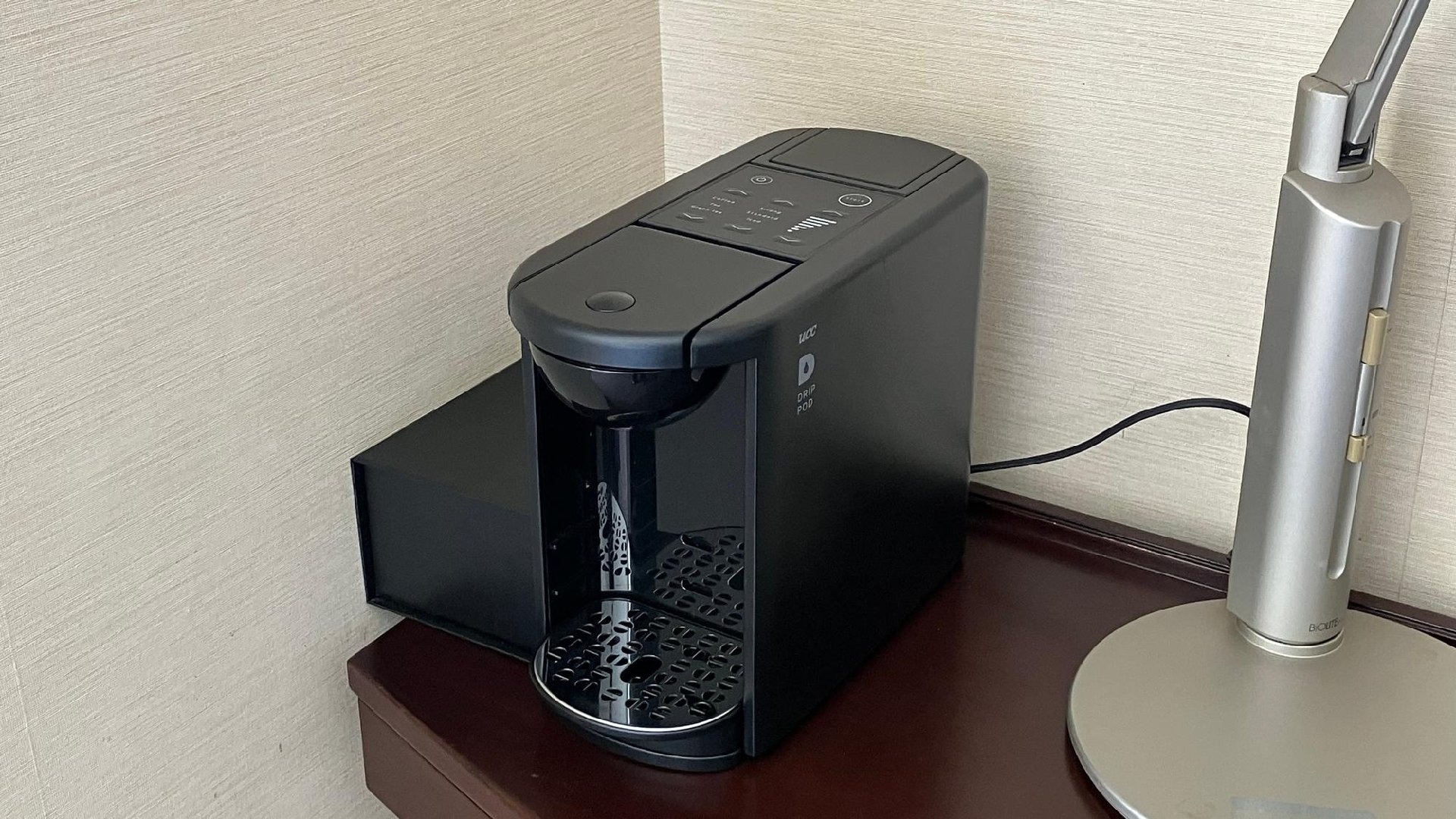 Enjoy a relaxing time with freshly brewed coffee.