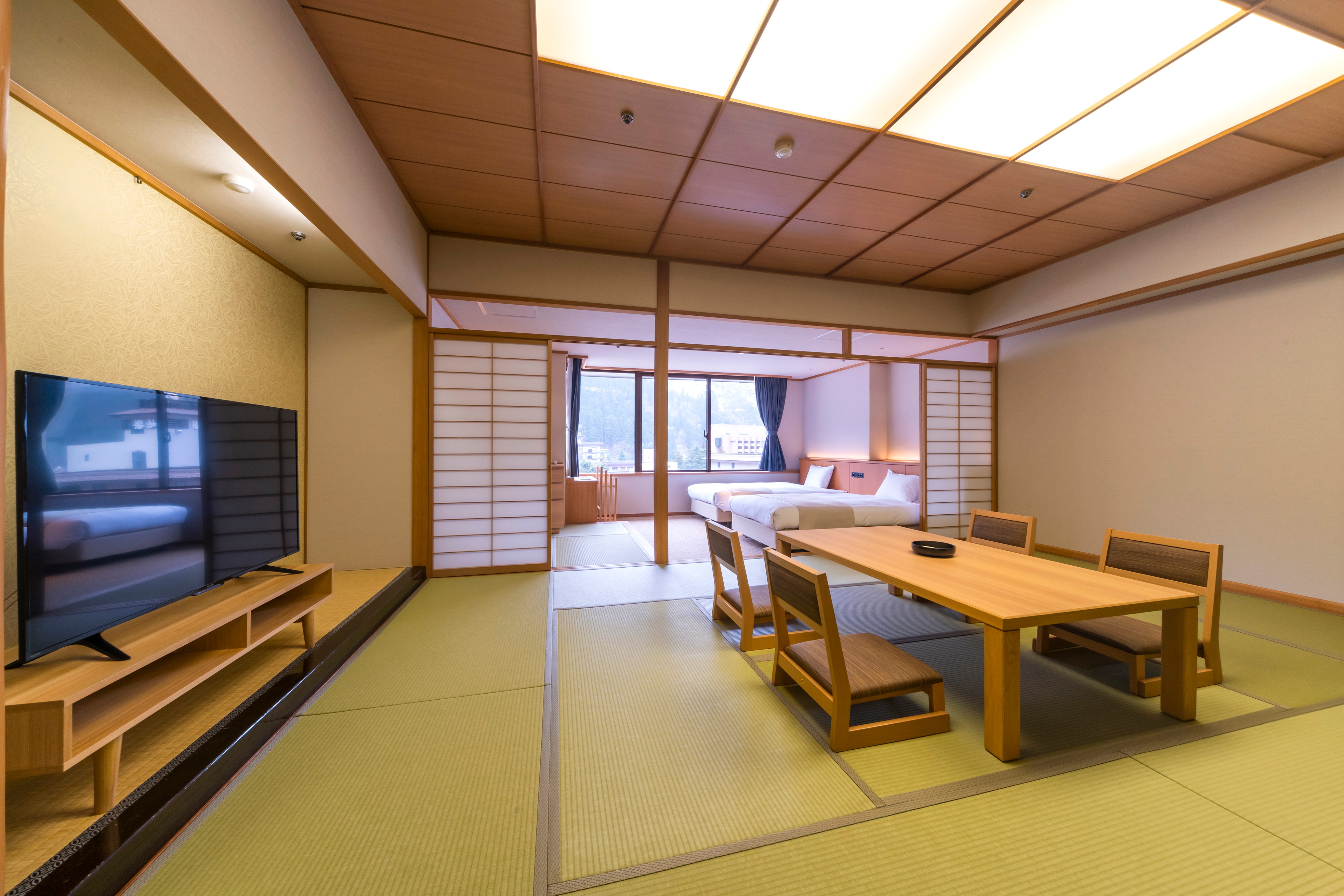 Annex Superior Japanese and Western room Town side (15 tatami mats + twin)