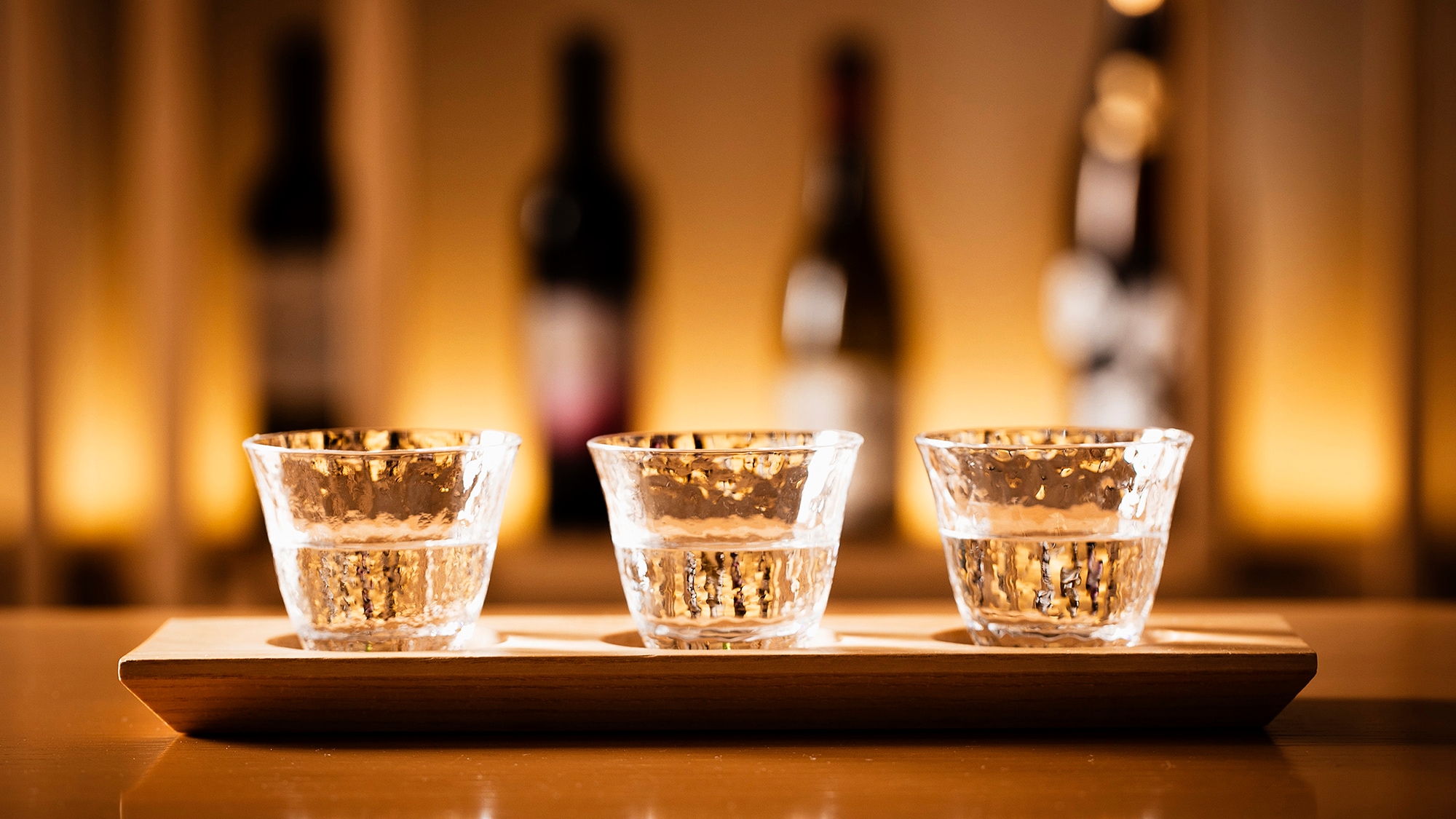 There is also a [Sake tasting comparison] where you can taste carefully selected sake little by little [From Dinner / Sushi]