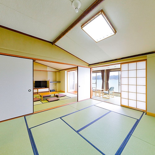 Japanese-style room 10 tatami mats + Japanese-style room 10 tatami mats / non-smoking