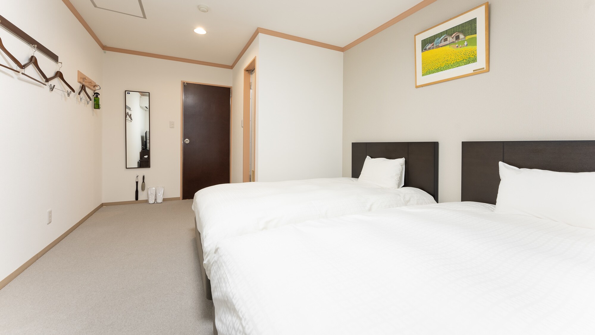 [ห้ามสูบบุหรี่] ห้องเตียงคู่