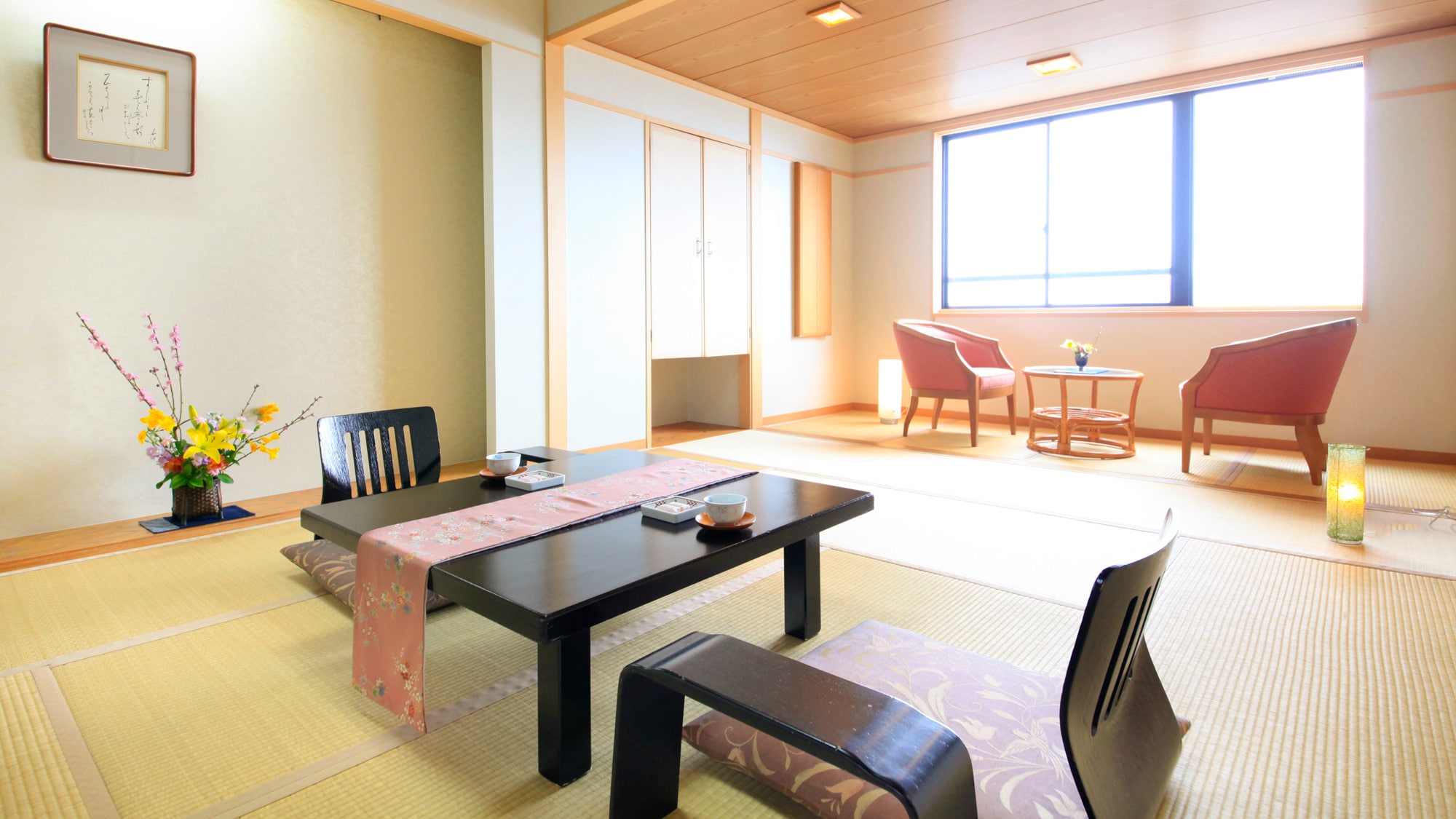 Room 5-1 [Mountain view Japanese style room 12 tatami mats (non-smoking)]