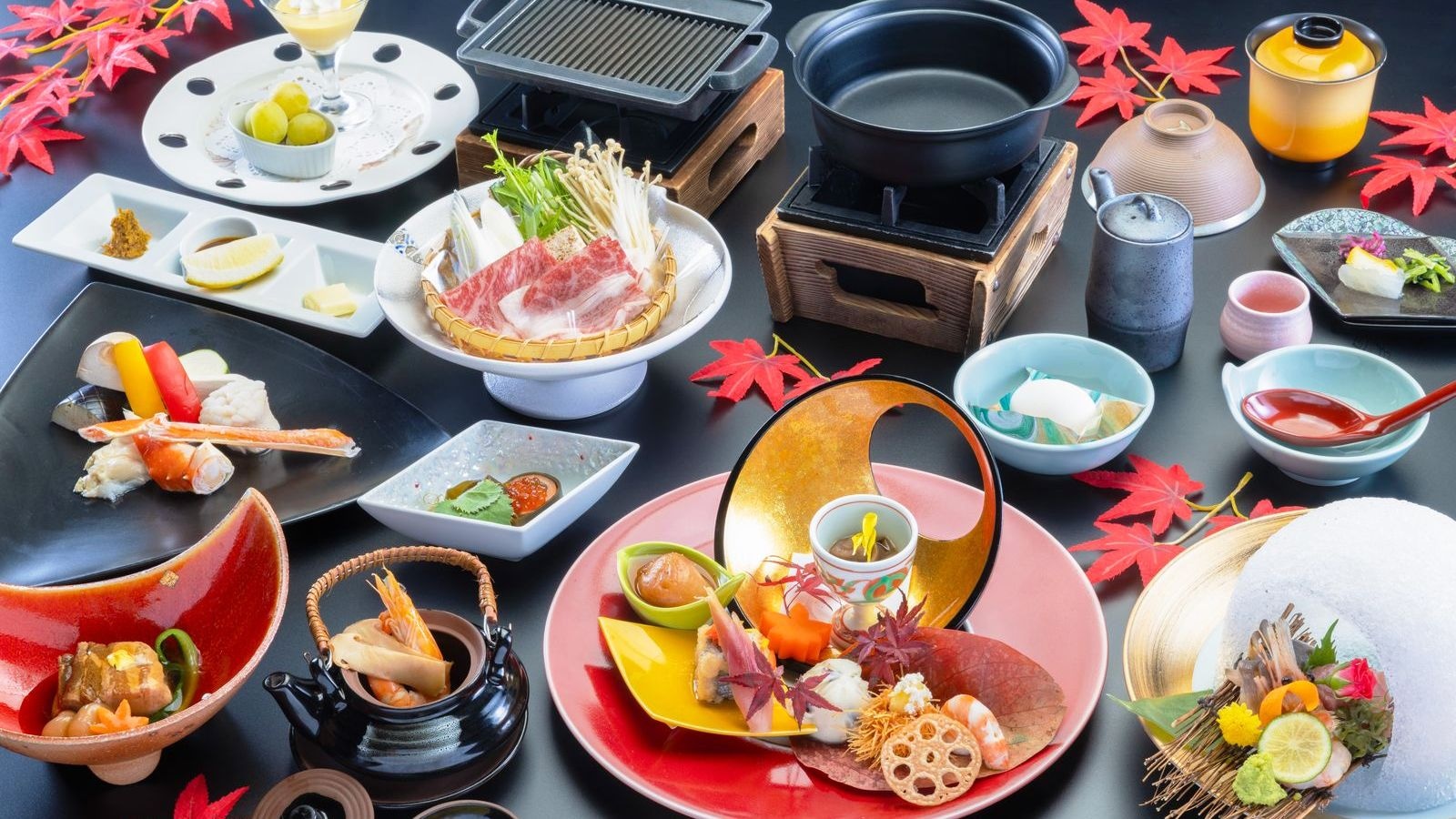 品嚐「和房雪花」專屬餐廳「桔梗庵」的菜餚