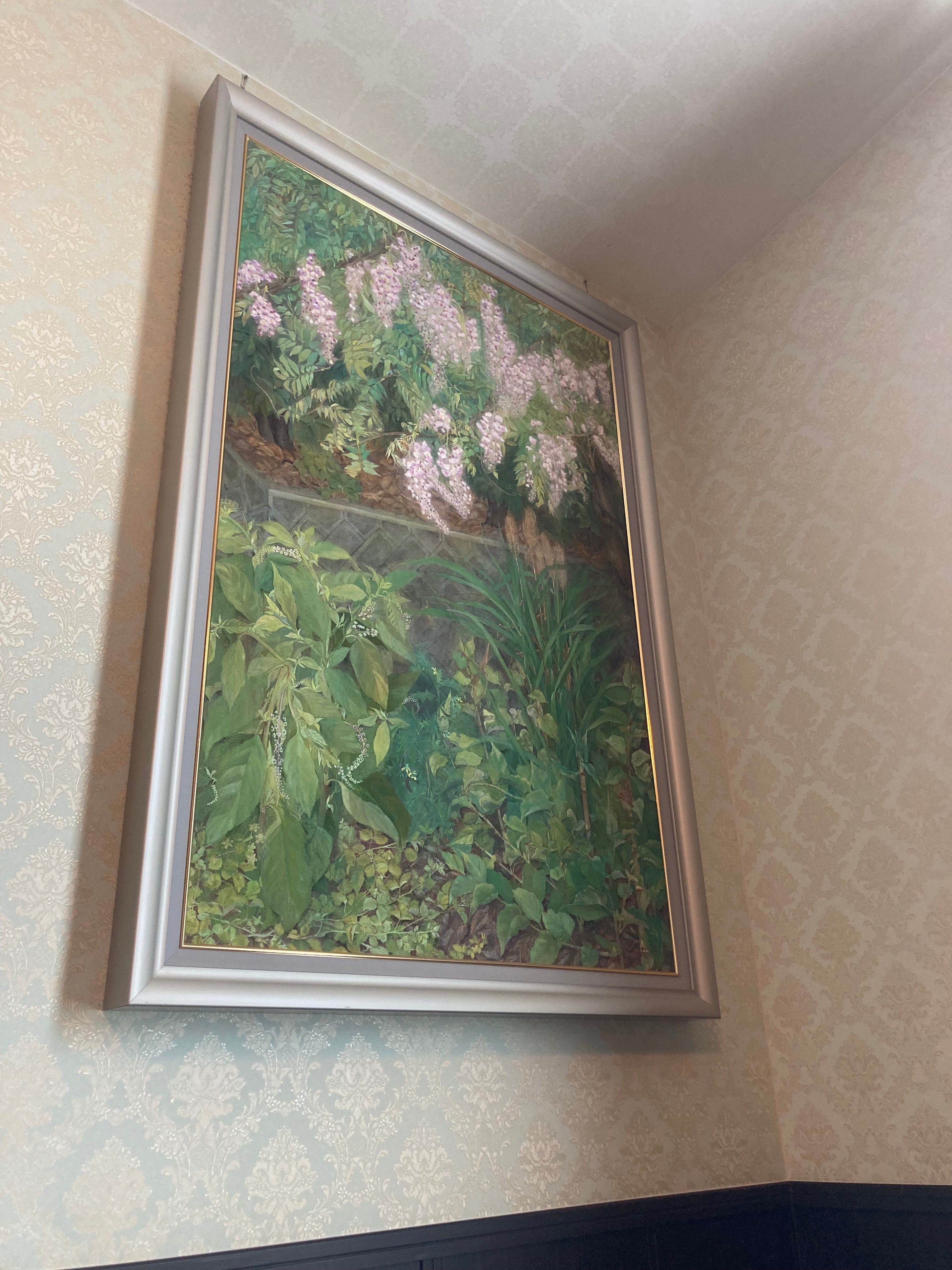 目前主要展品：紫藤花