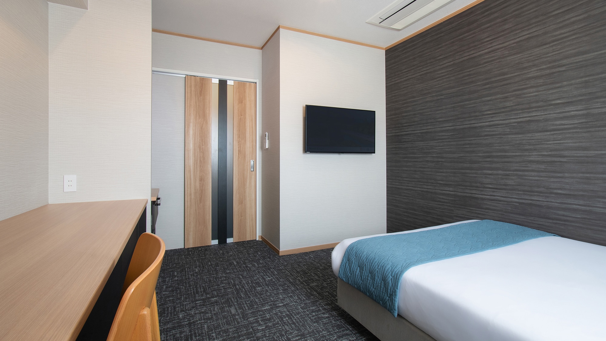 9. ห้องเดี่ยว: เตียงกว้าง 140ซม. x 1