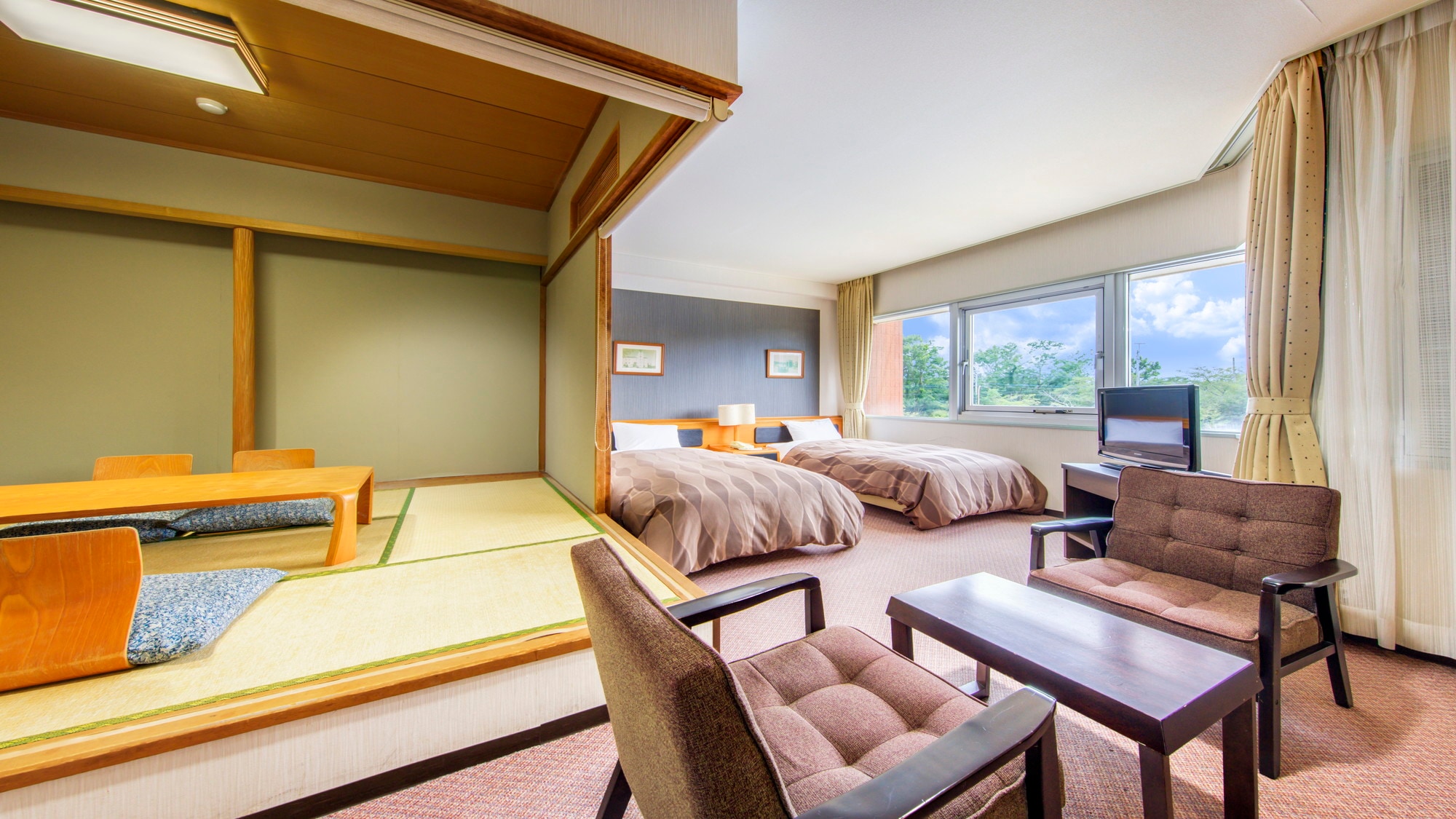 Japanese and Western room