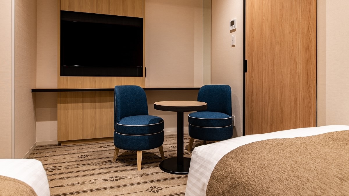 Comfort Twin ■ All rooms have 3 independent water areas (bathroom with washroom, washbasin, and hand wash are independent)