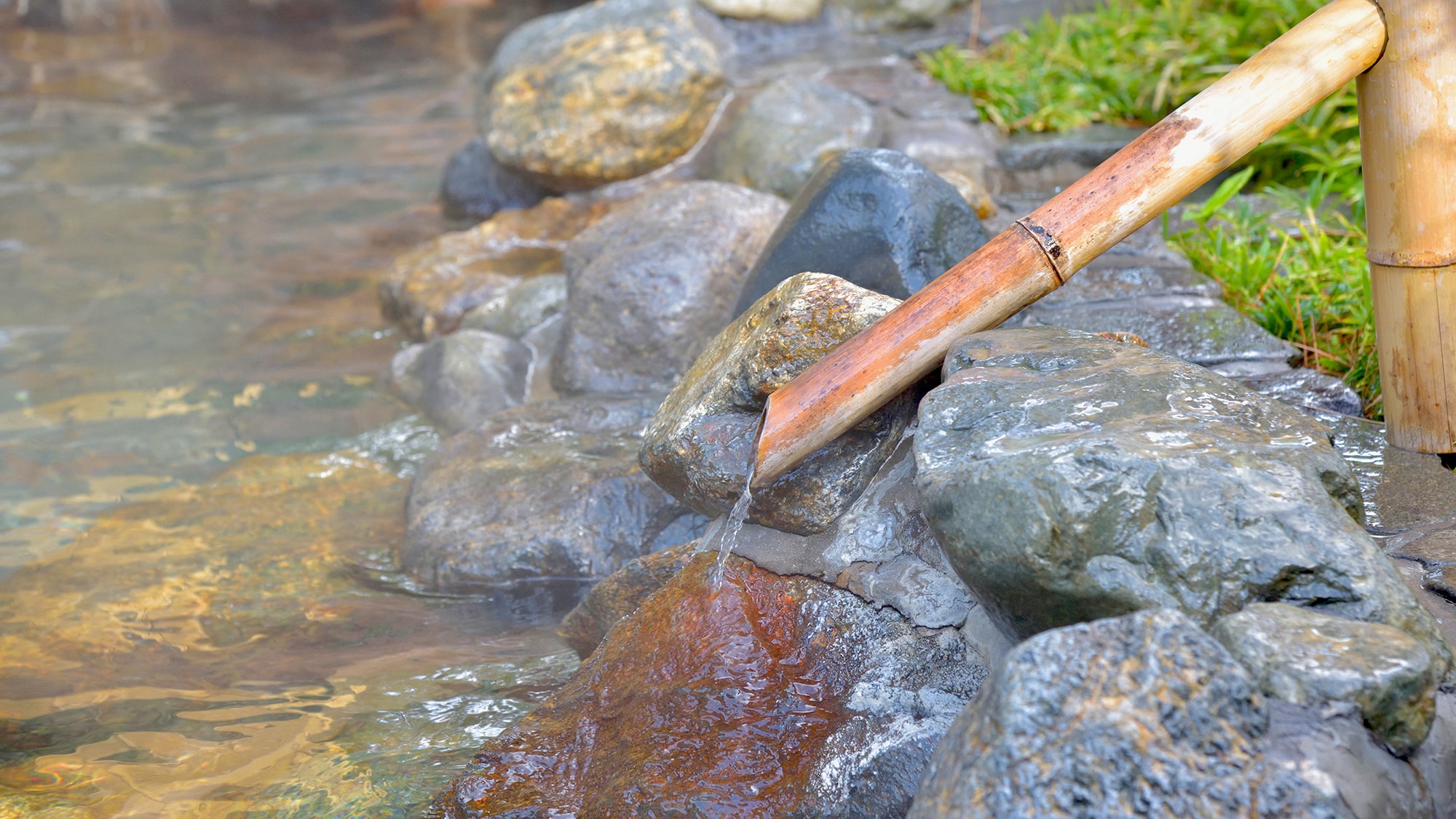 ■Sakushu Musashi Onsen■Open-air bath with a refreshing breeze and the scent of trees