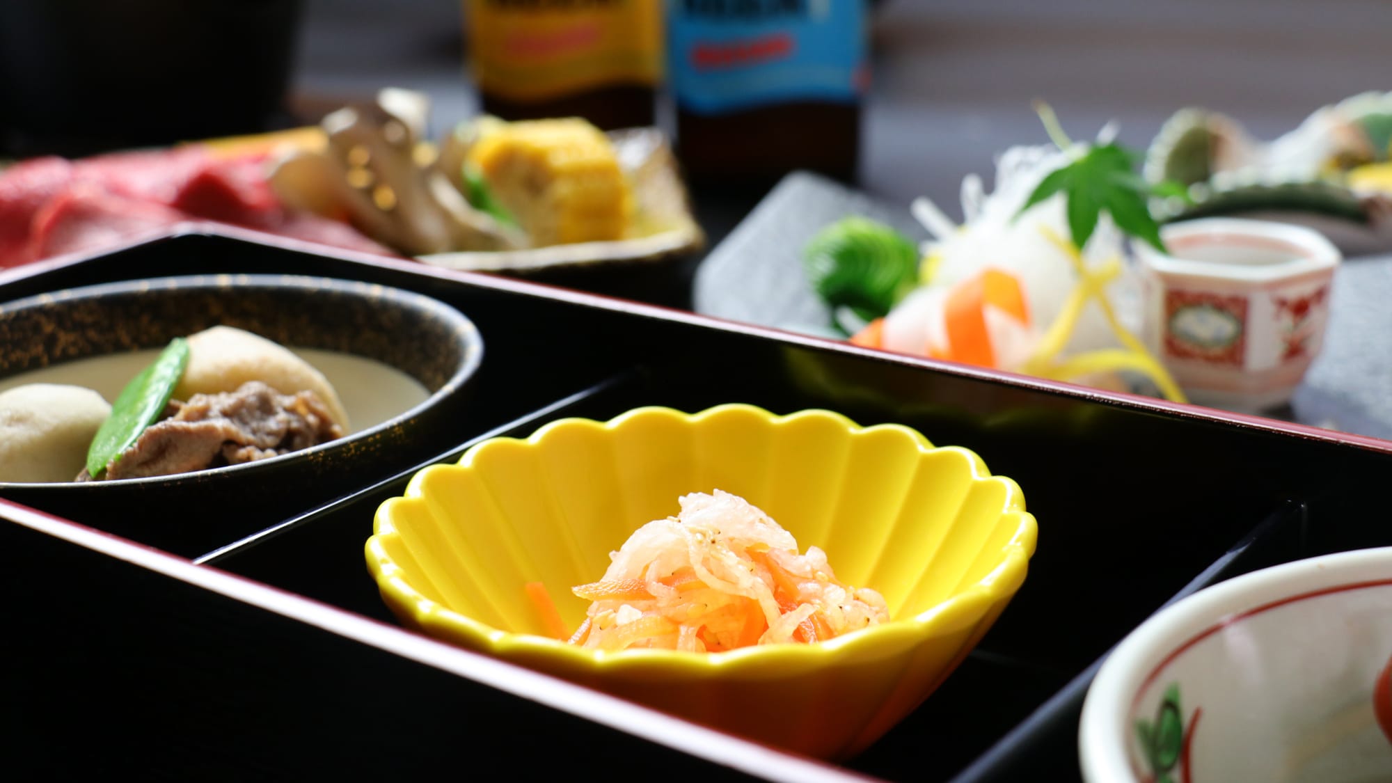 [Dinner - Three small dishes]