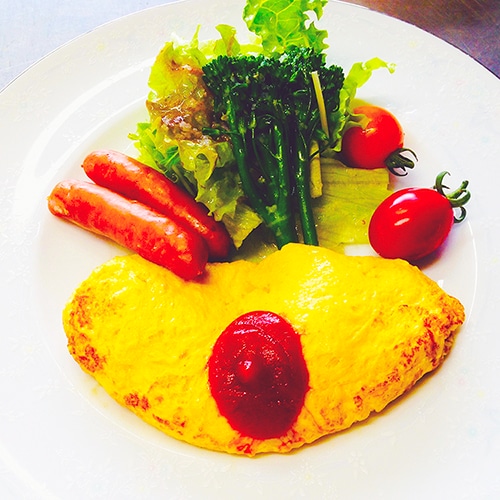 ・Western breakfast: omelette