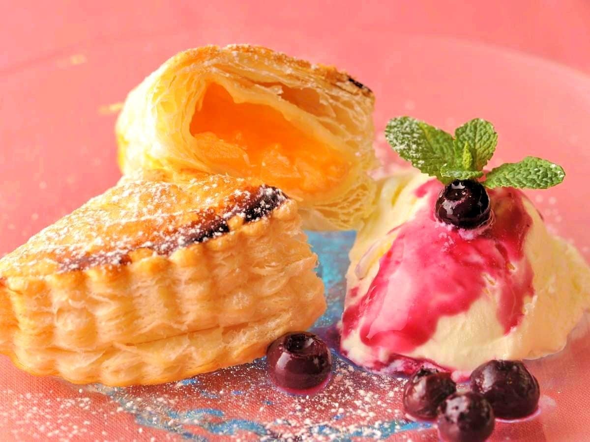Bánh táo mới nướng
