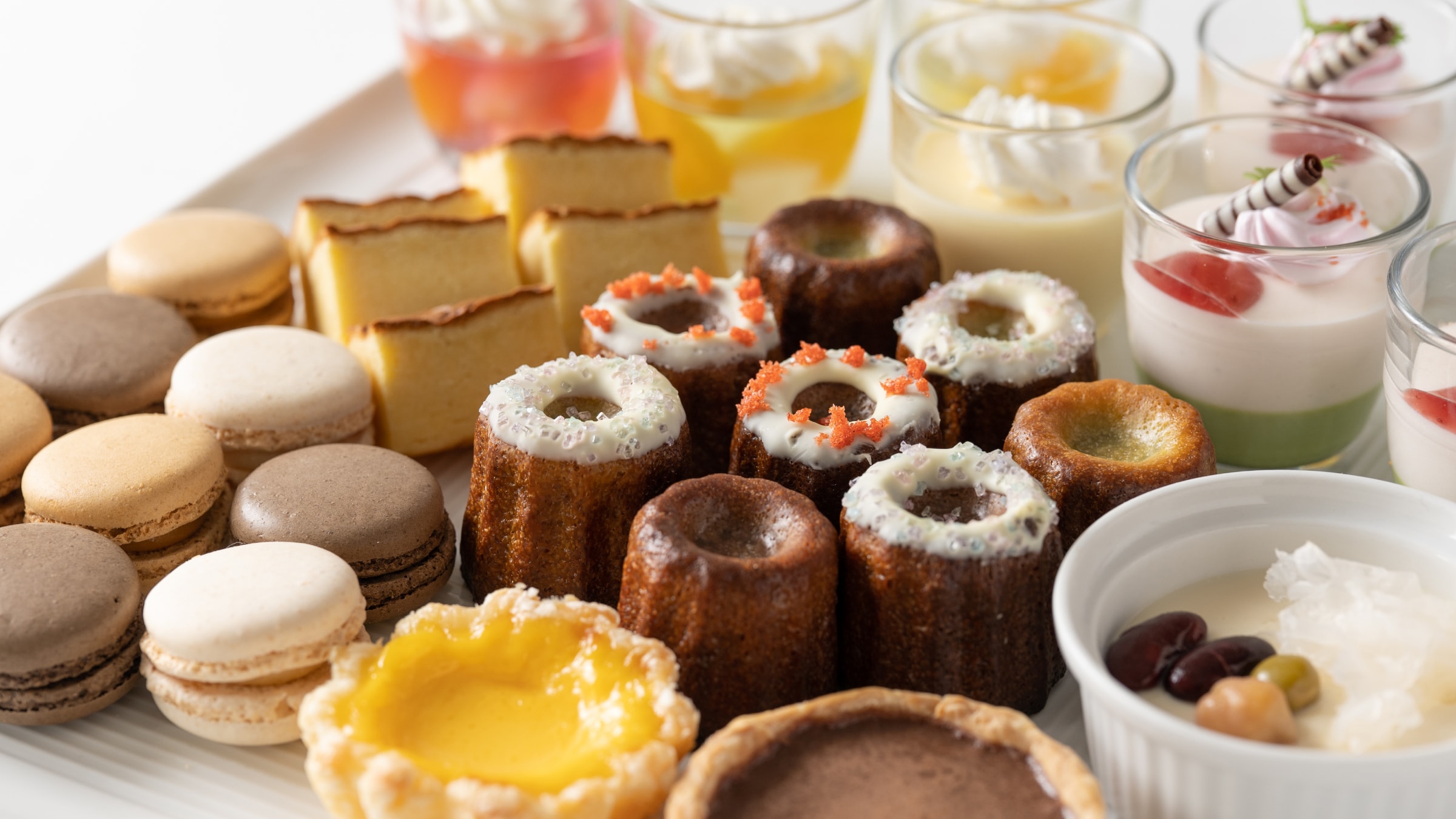 [Breakfast] We have a wide variety of sweets