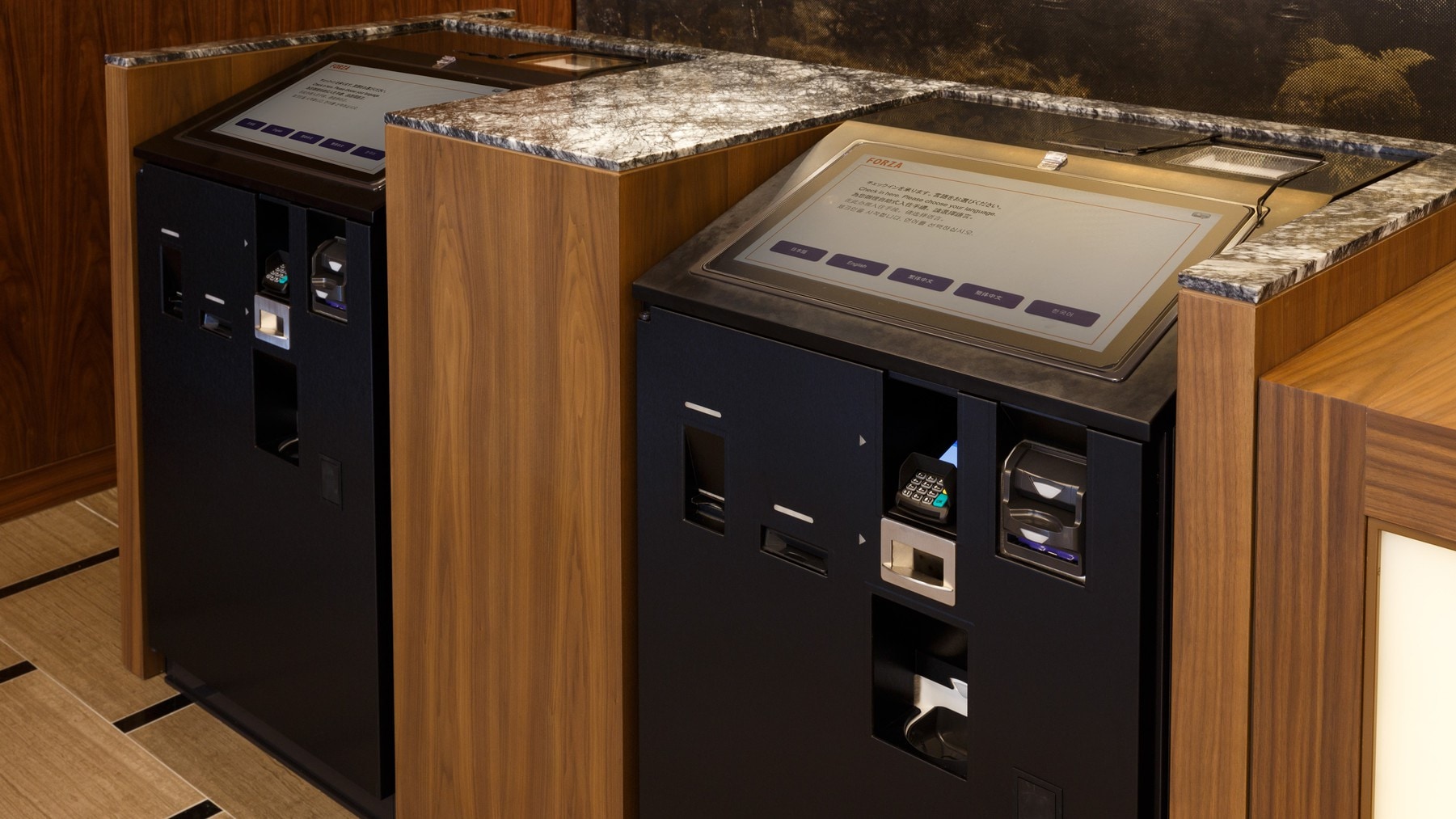 Automatic check-in machine