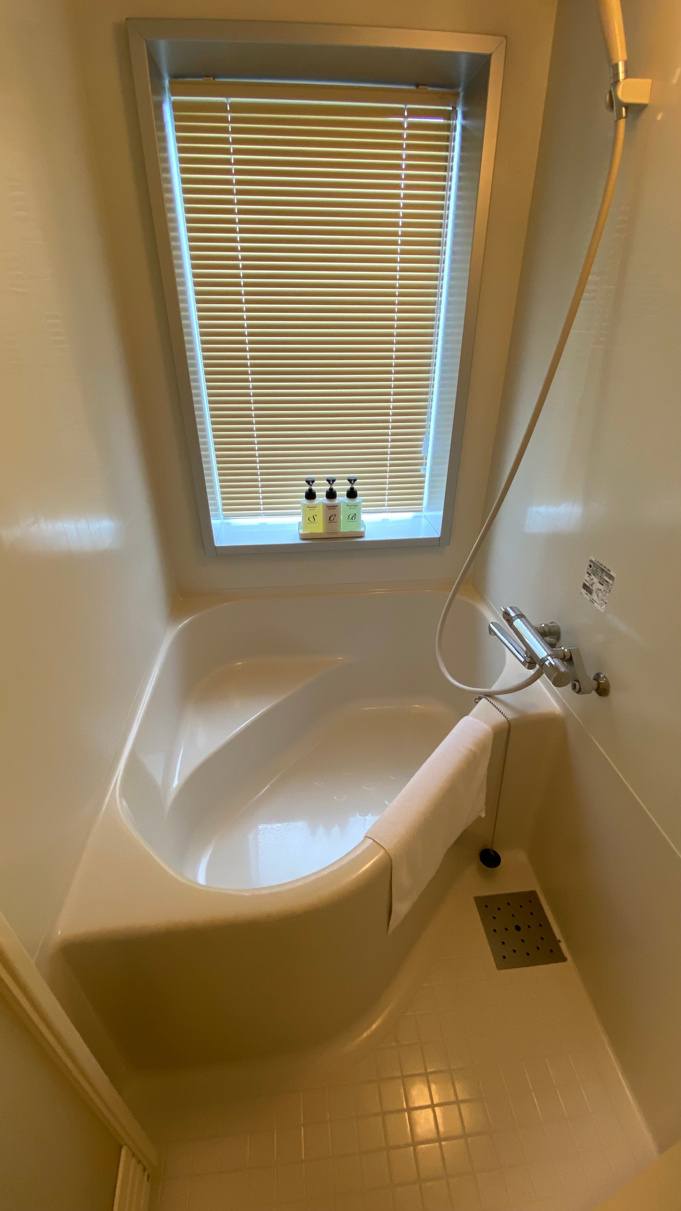 Guest room bathroom