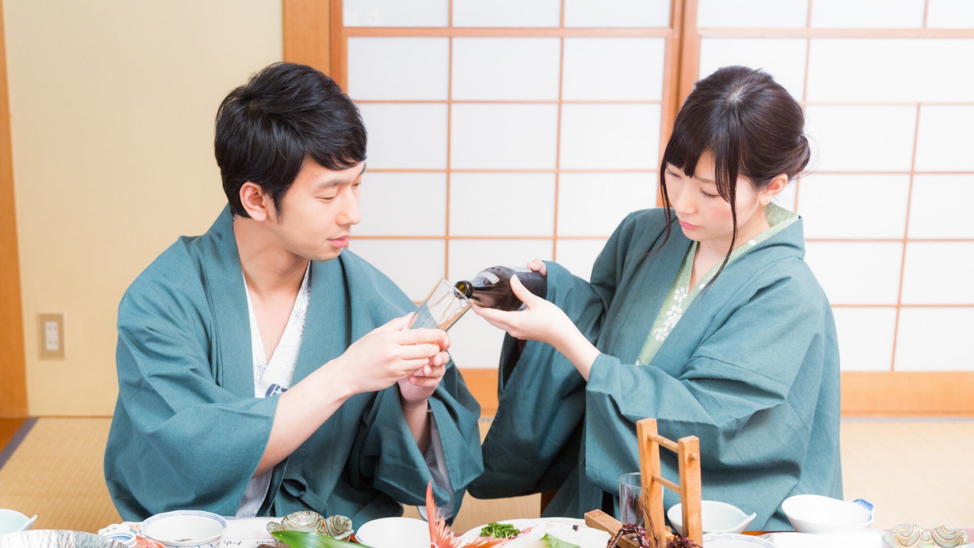 Please take your time and enjoy your meal.