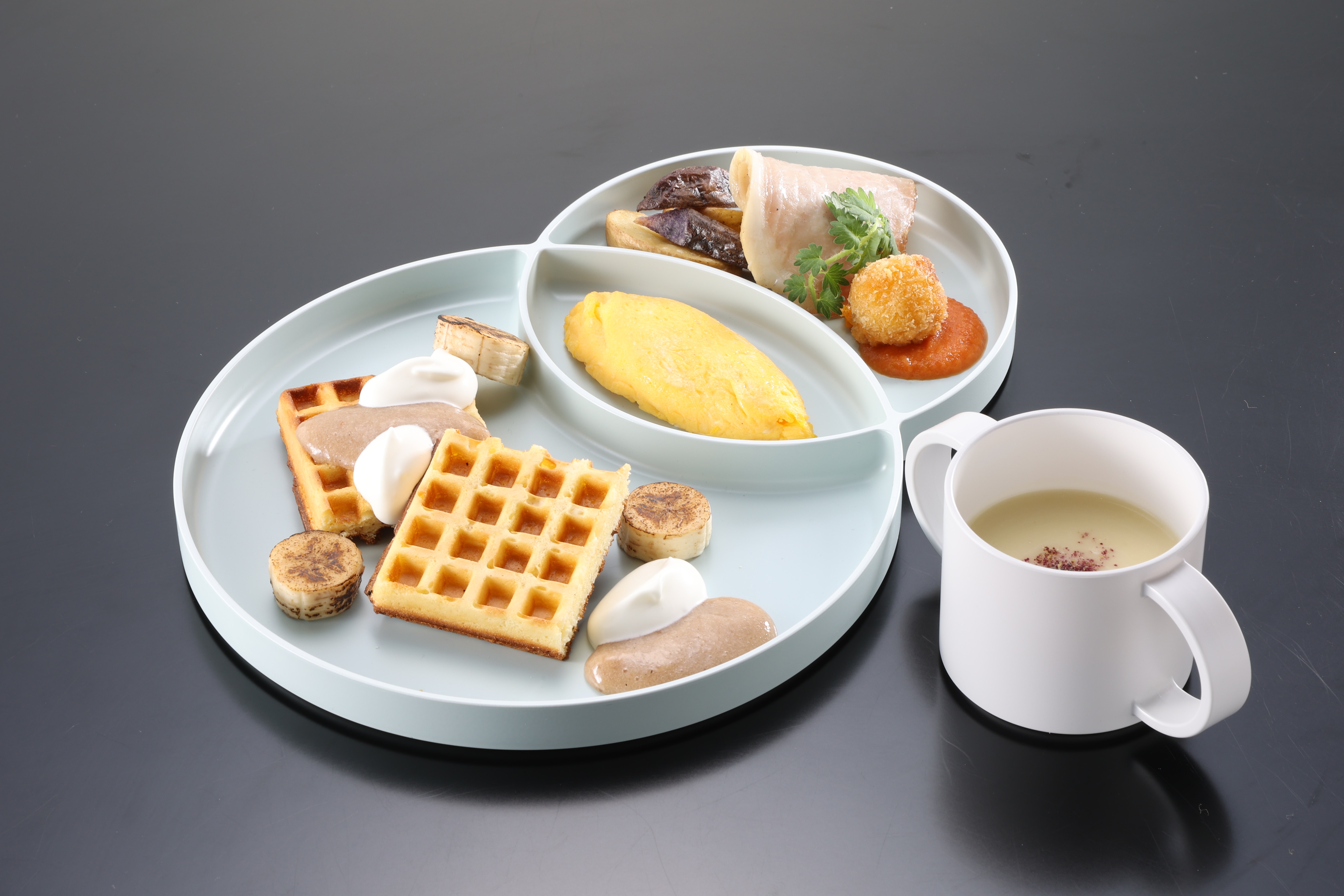 Sarapan anak-anak (gambar) *Usia 4 hingga 6 tahun