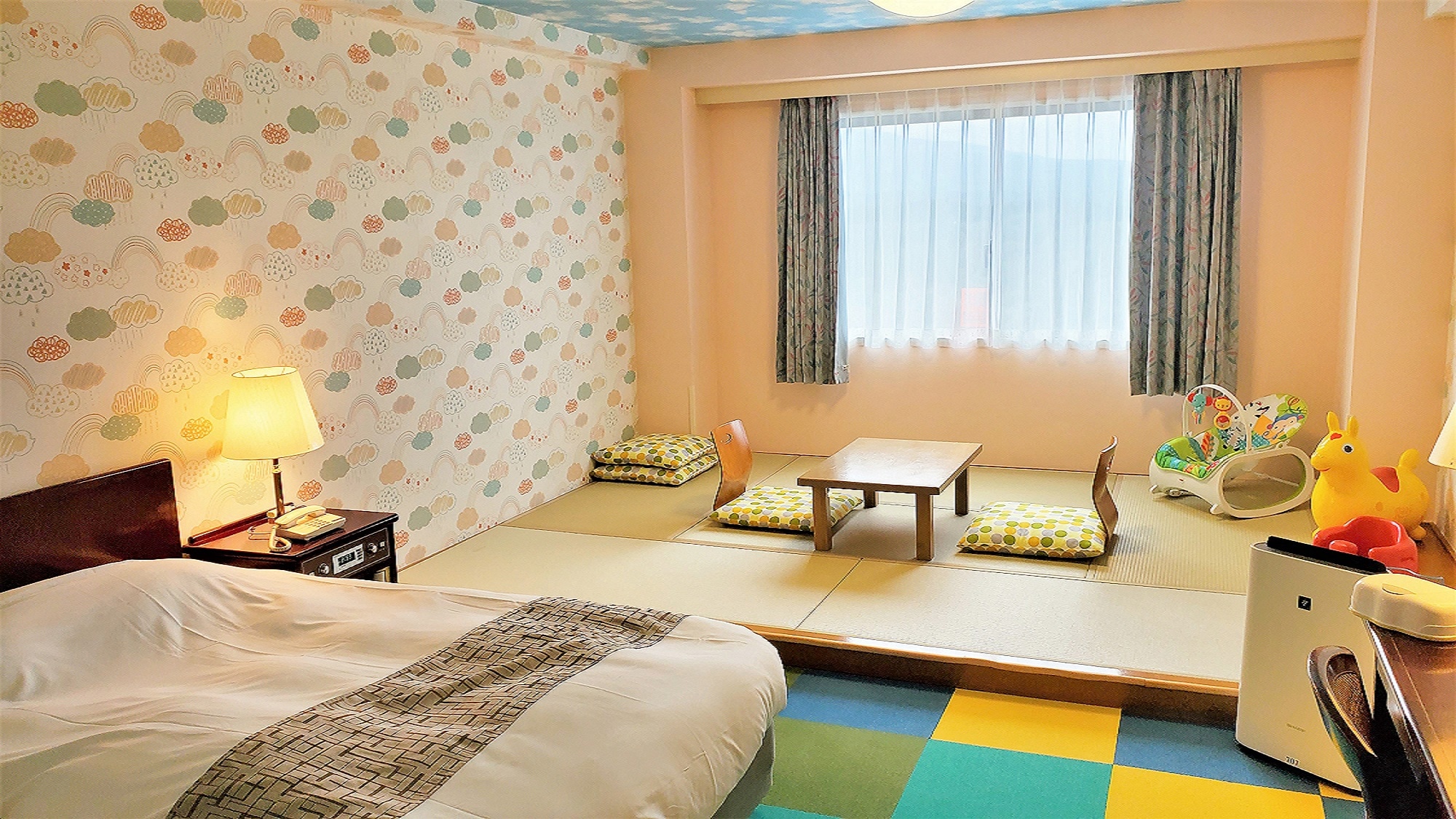 [Welcome baby certified room] Non-smoking Japanese and Western room (image)