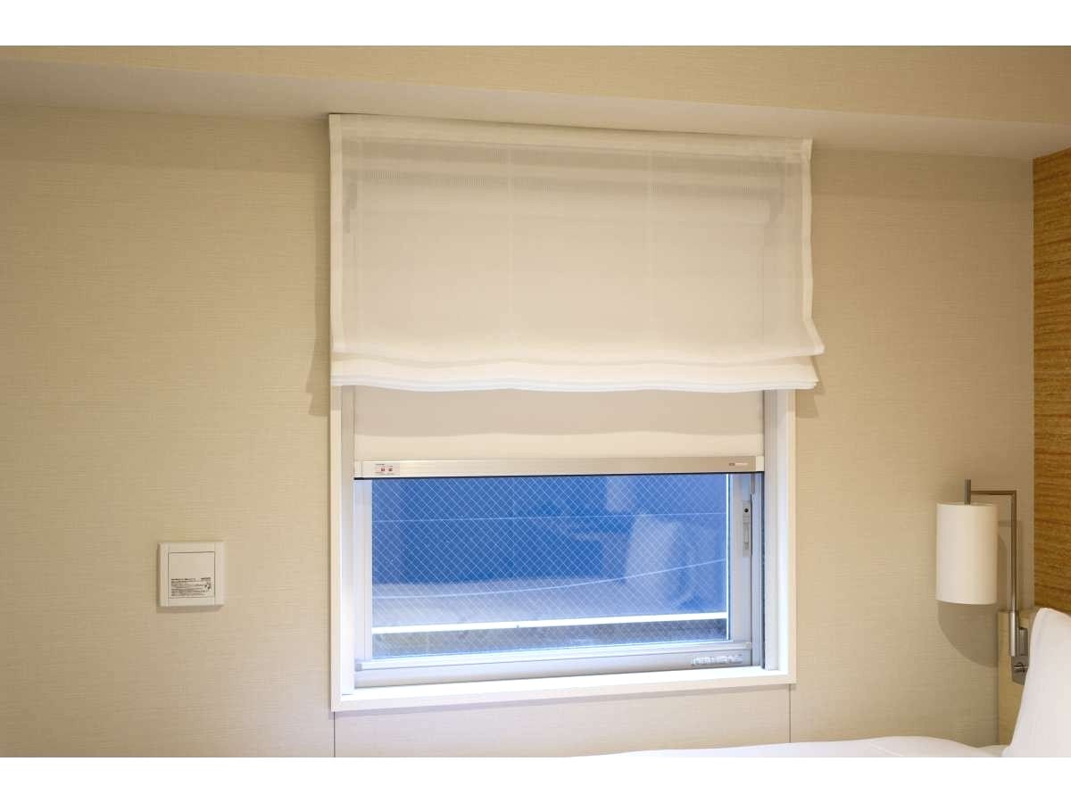[Blackout curtain] Fully equipped with a blackout curtain and a lace curtain inside.