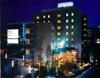 Annex exterior (night view)