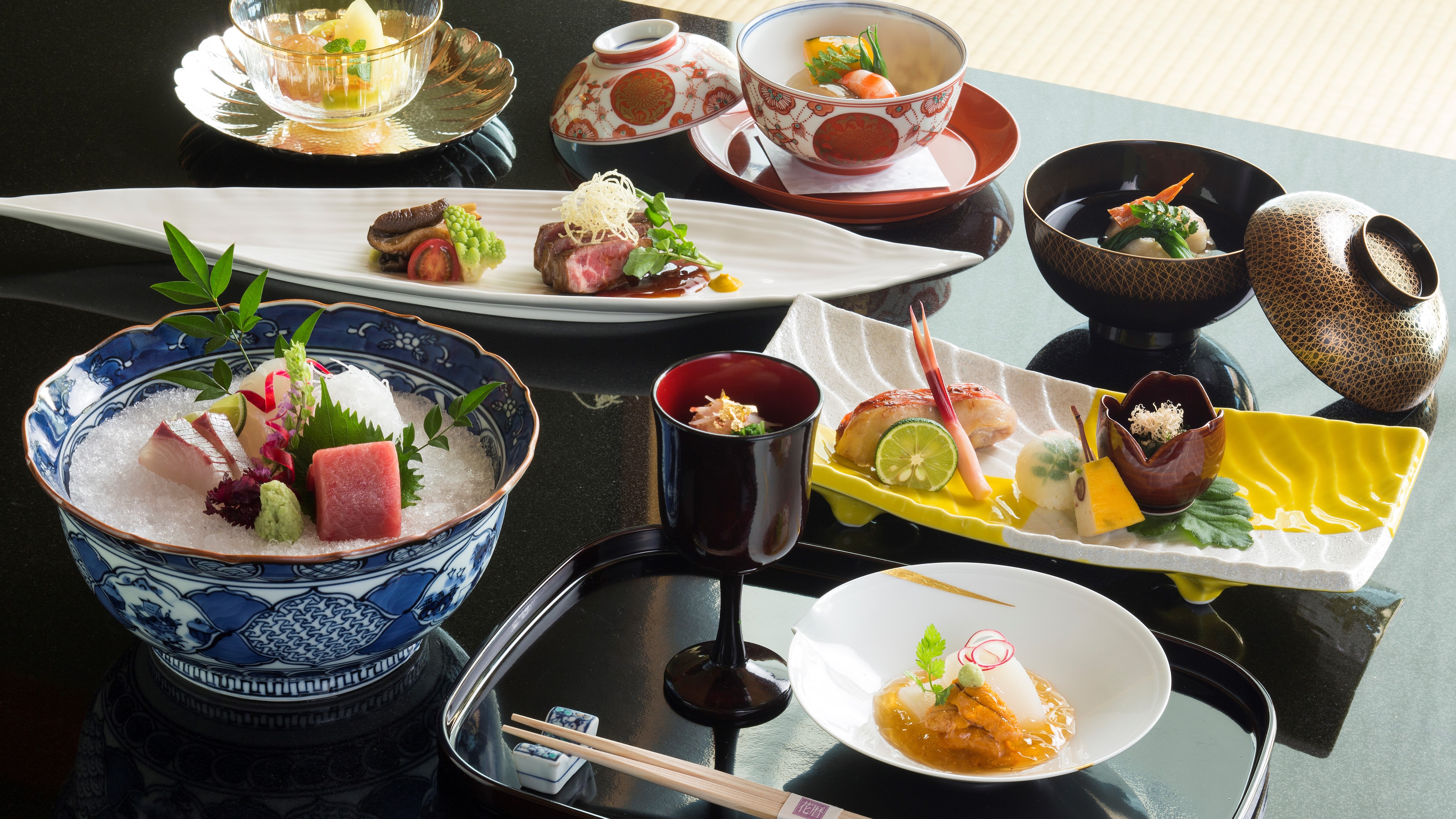 Japanese cuisine "Hanakei" Kaiseki cuisine image